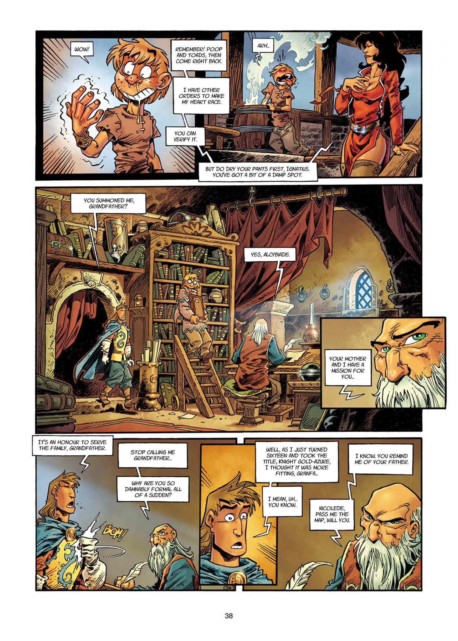 Read online Lanfeust Odyssey comic -  Issue #1 - 38