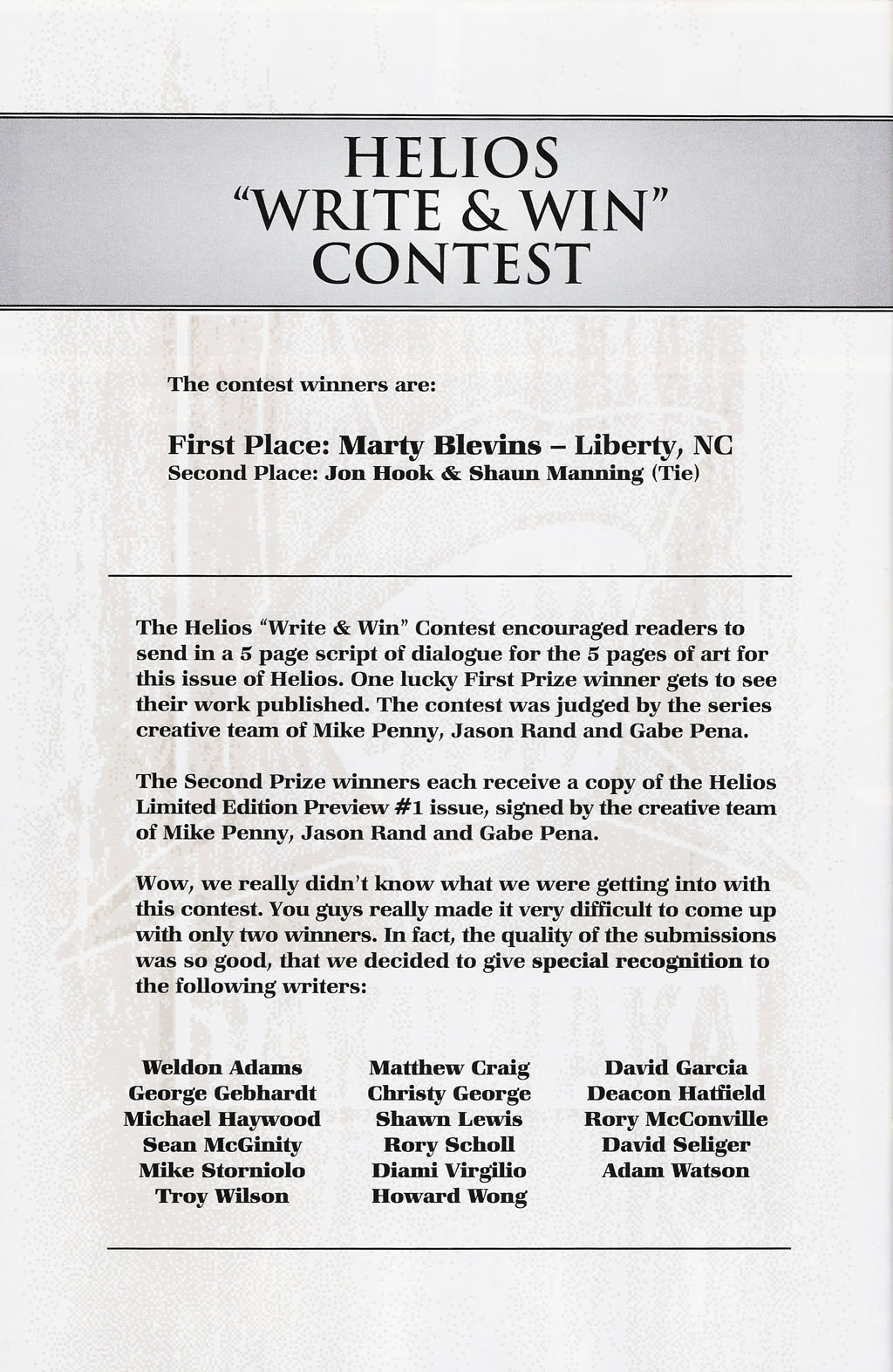 Read online Helios: In With The New comic -  Issue #2 - 20