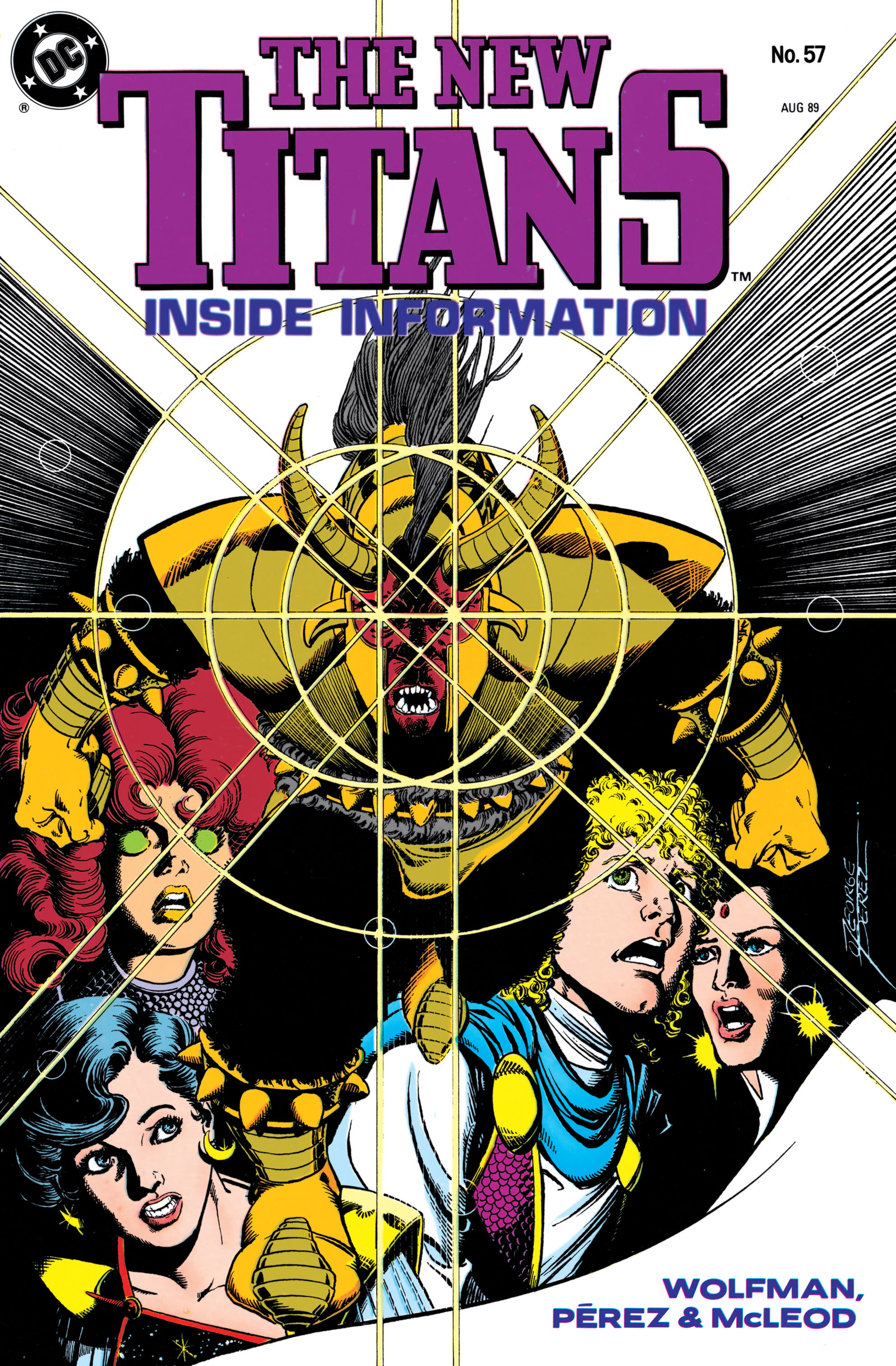 Read online The New Titans (1988) comic -  Issue #57 - 1