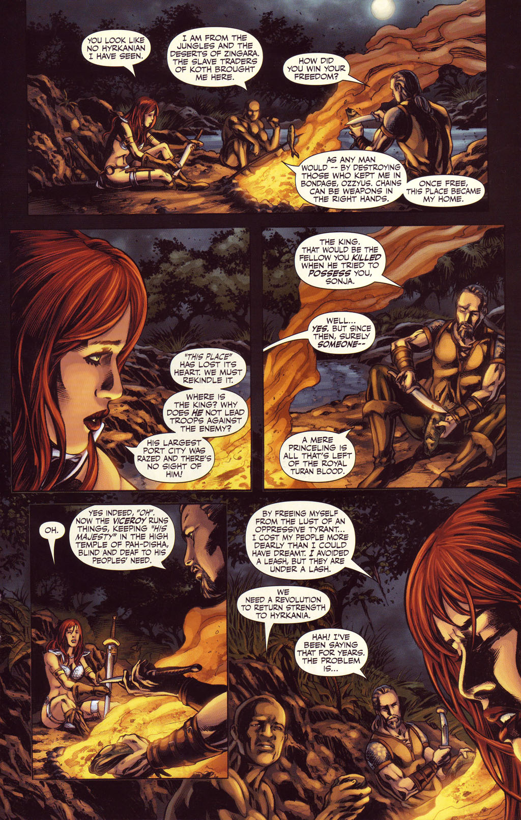 Read online Red Sonja vs. Thulsa Doom comic -  Issue #2 - 17