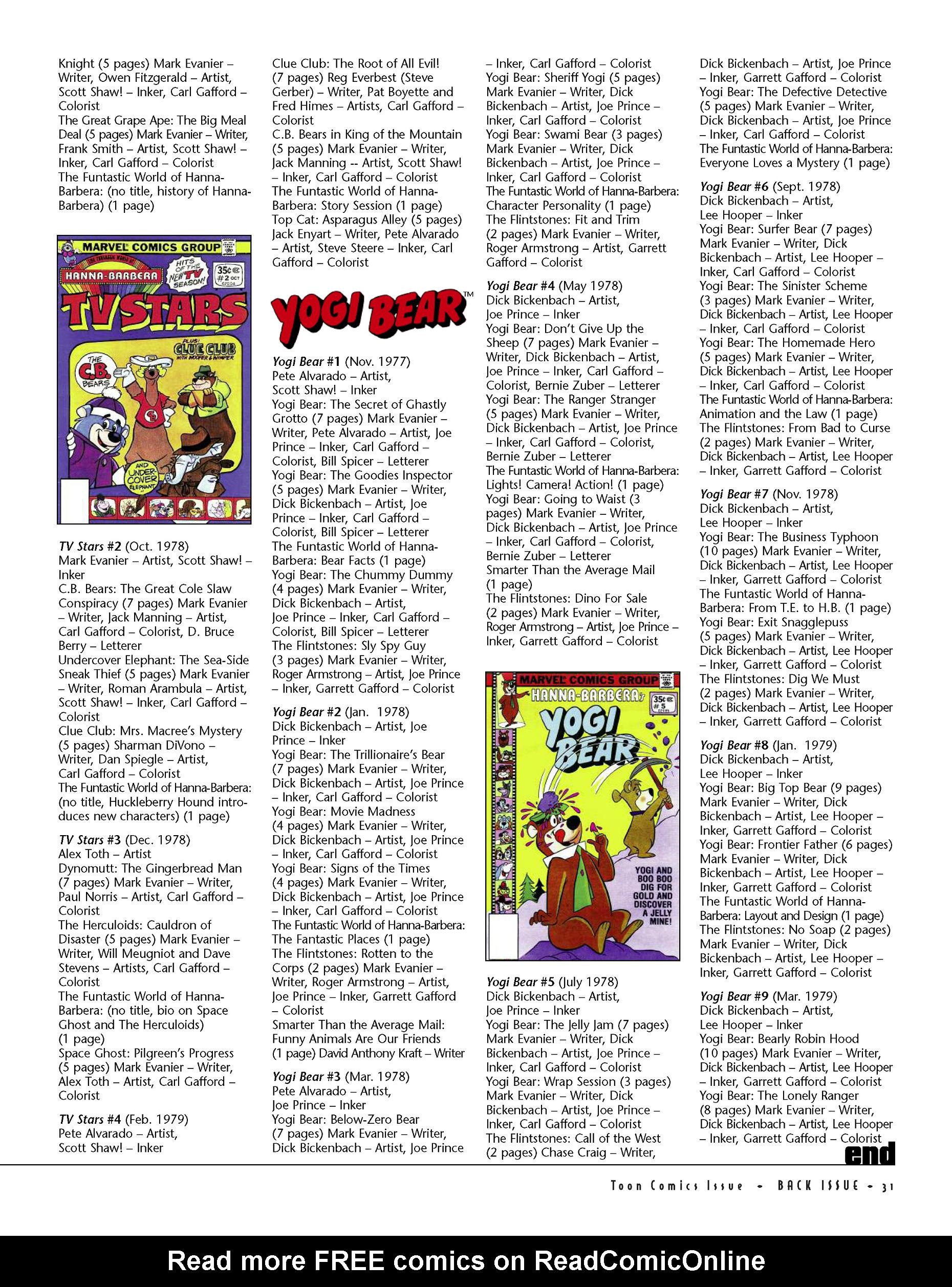 Read online Back Issue comic -  Issue #59 - 31