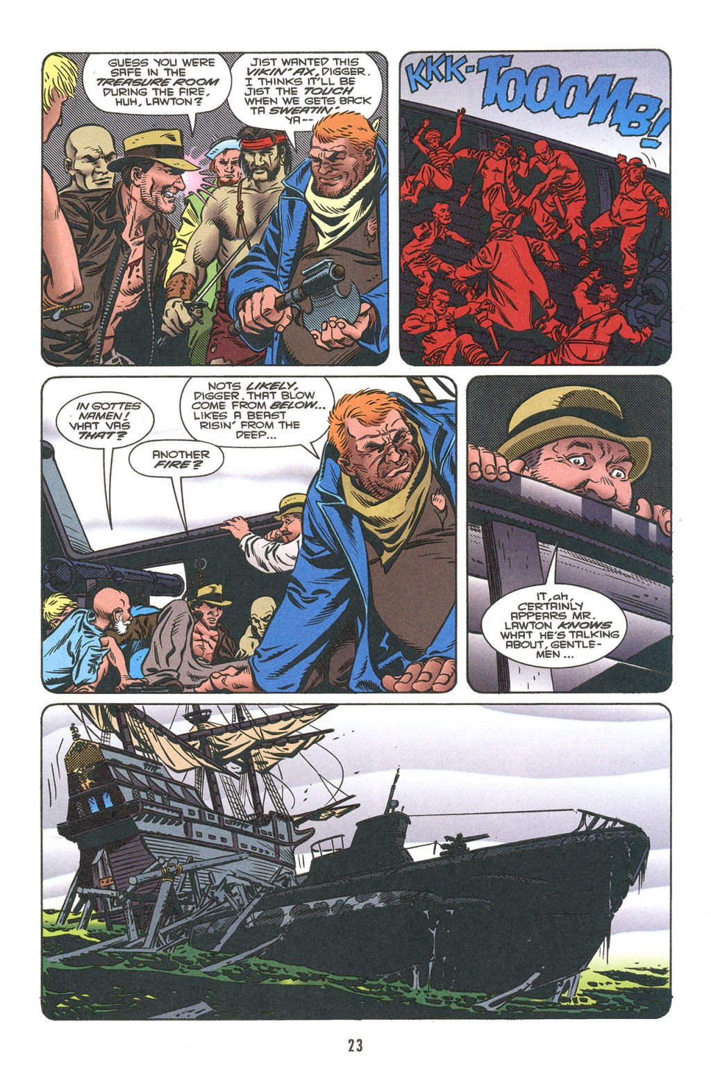 Read online Indiana Jones and the Sargasso Pirates comic -  Issue #3 - 25