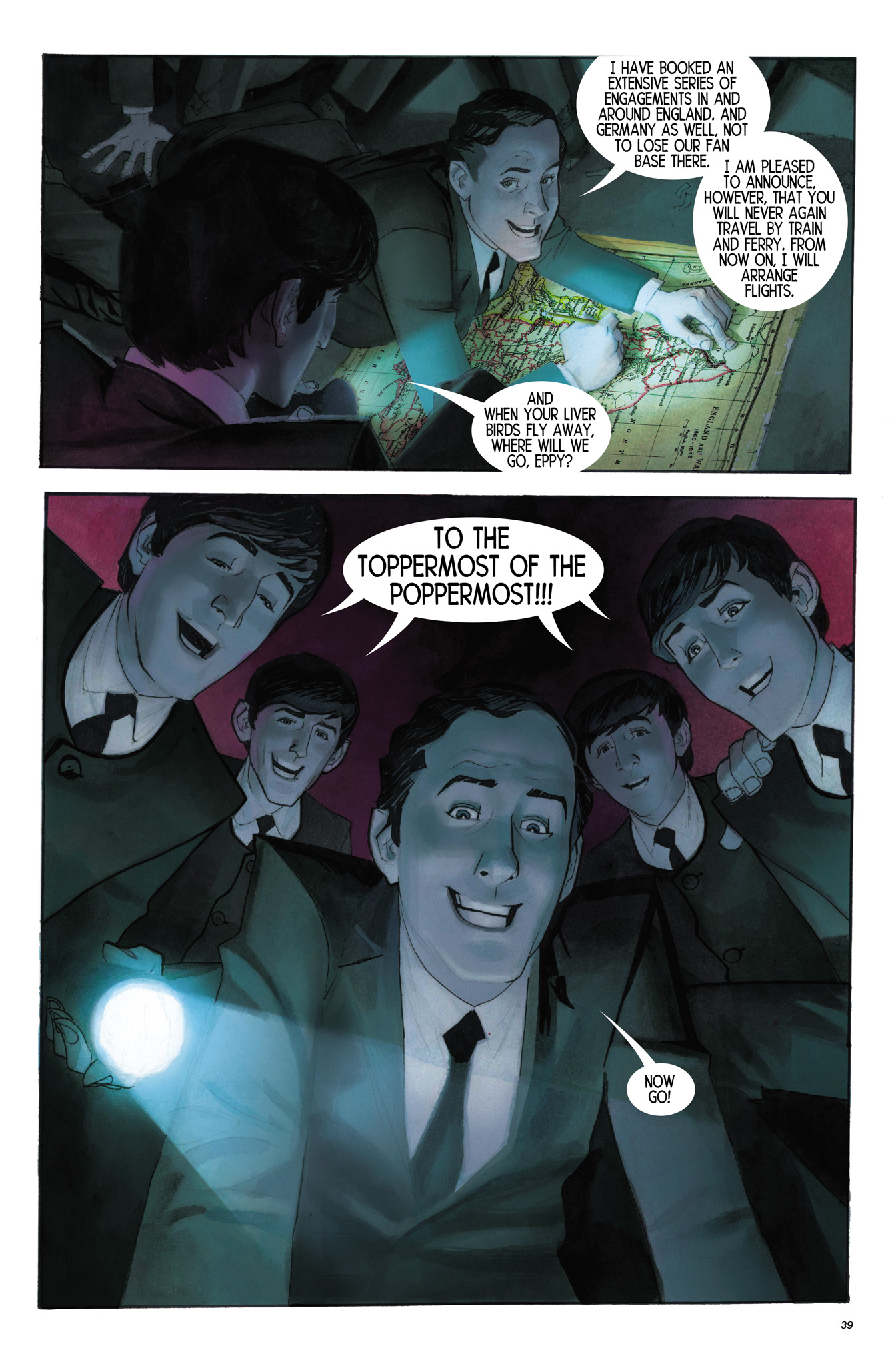 Read online The Fifth Beatle: The Brian Epstein Story comic -  Issue # TPB - 38