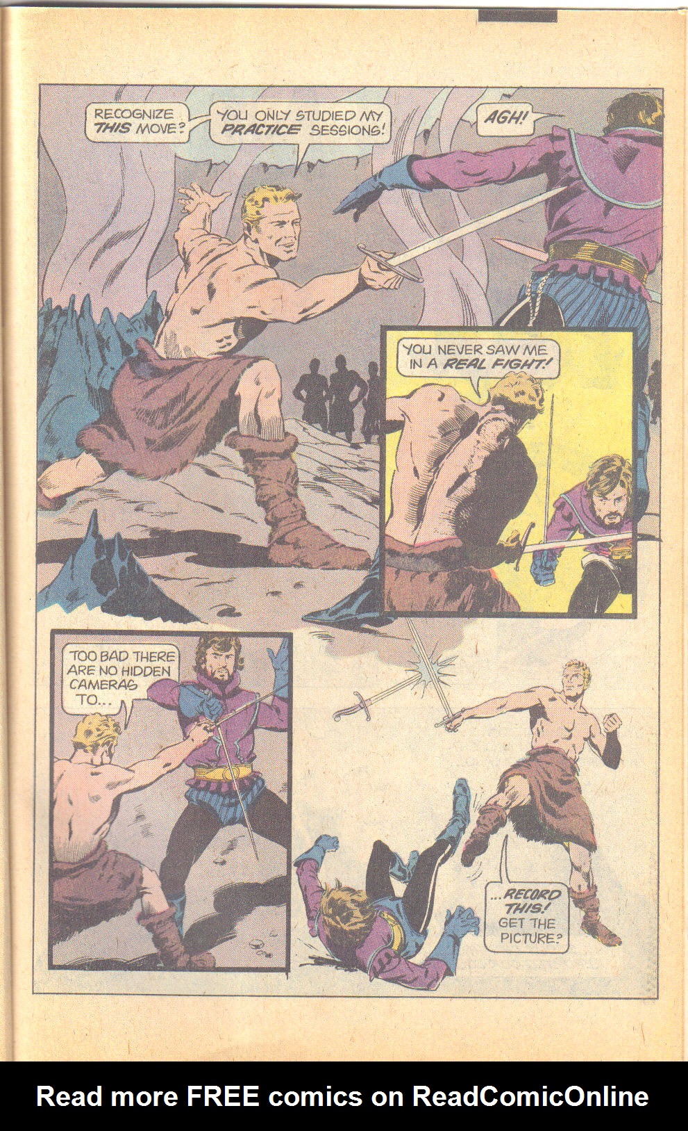 Read online Flash Gordon (1978) comic -  Issue #25 - 27