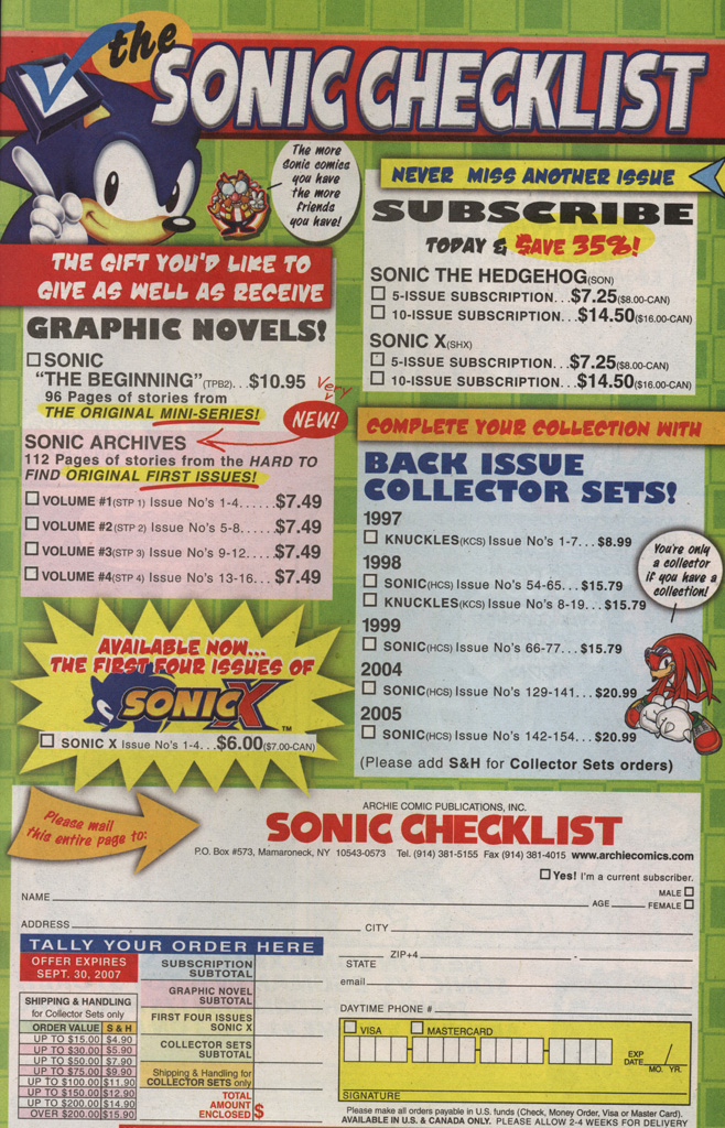 Read online Sonic X comic -  Issue #20 - 33