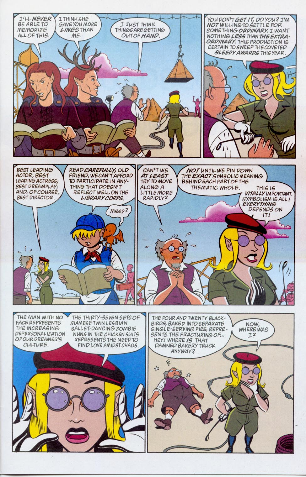 Read online The Sandman Presents: Everything You Always Wanted to Know About Dreams...But Were Afraid to Ask comic -  Issue # Full - 32