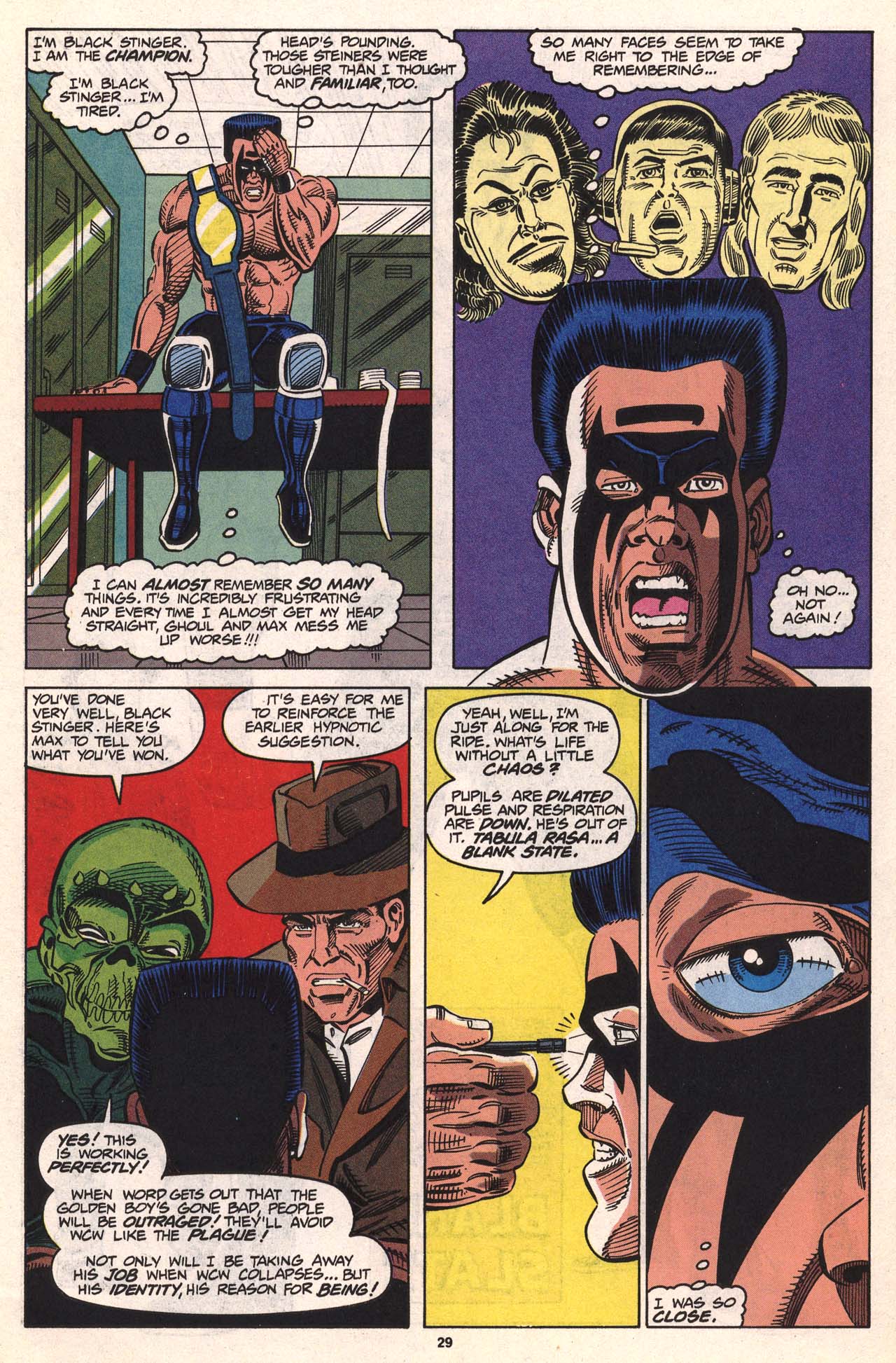 Read online WCW World Championship Wrestling comic -  Issue #9 - 30