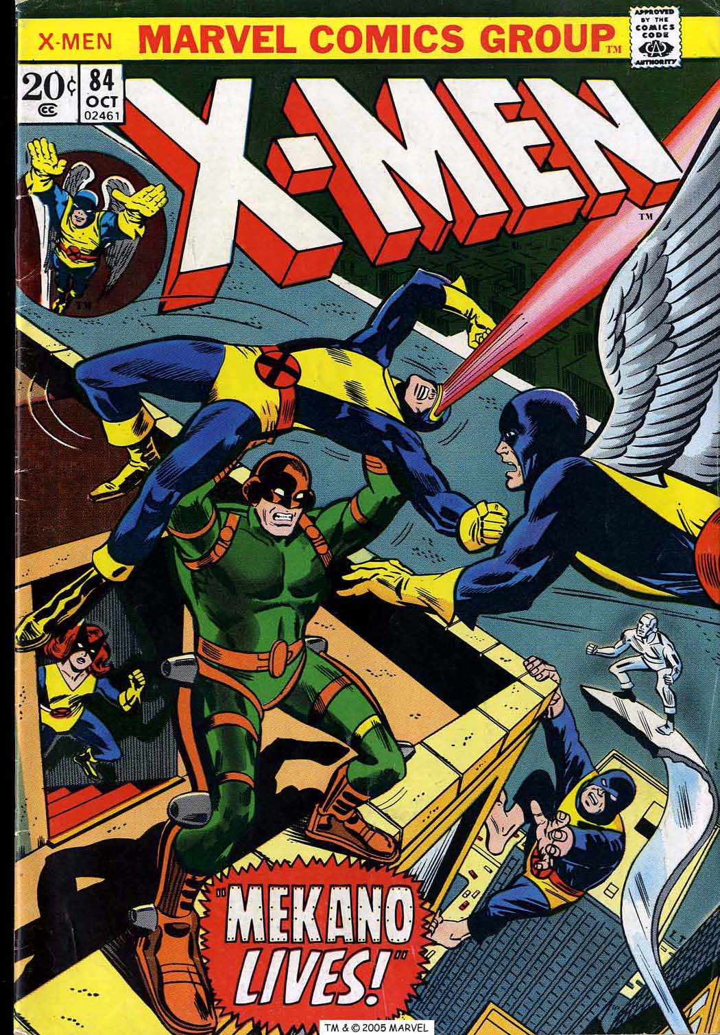 Read online Uncanny X-Men (1963) comic -  Issue #84 - 1