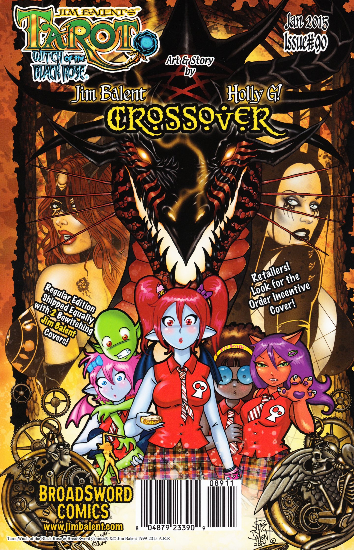 Read online Tarot: Witch of the Black Rose comic -  Issue #89 - 36