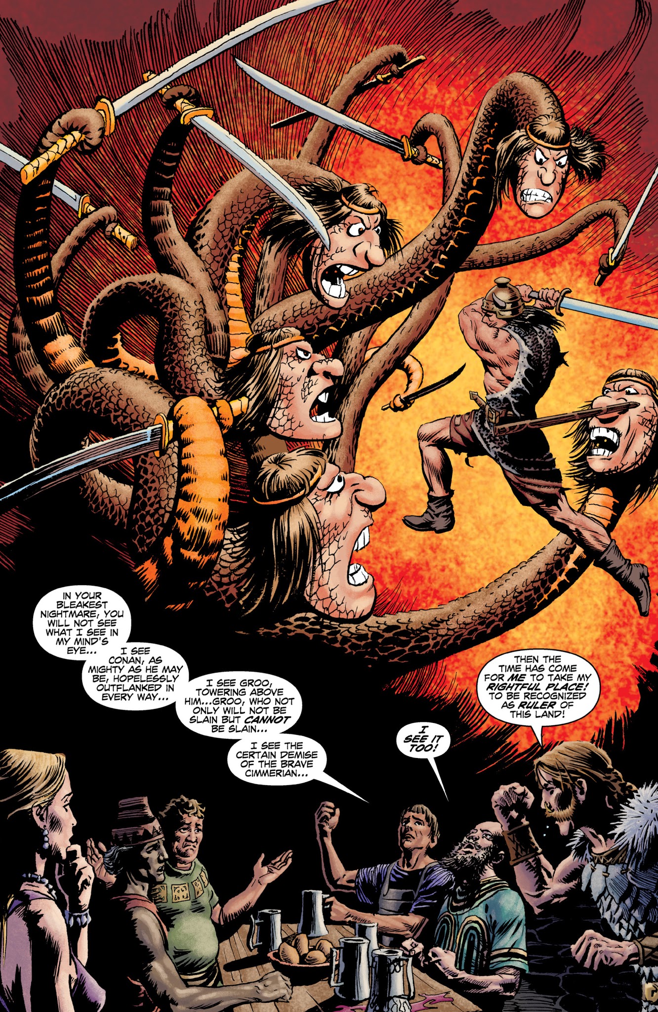 Read online Groo vs. Conan comic -  Issue # TPB - 55