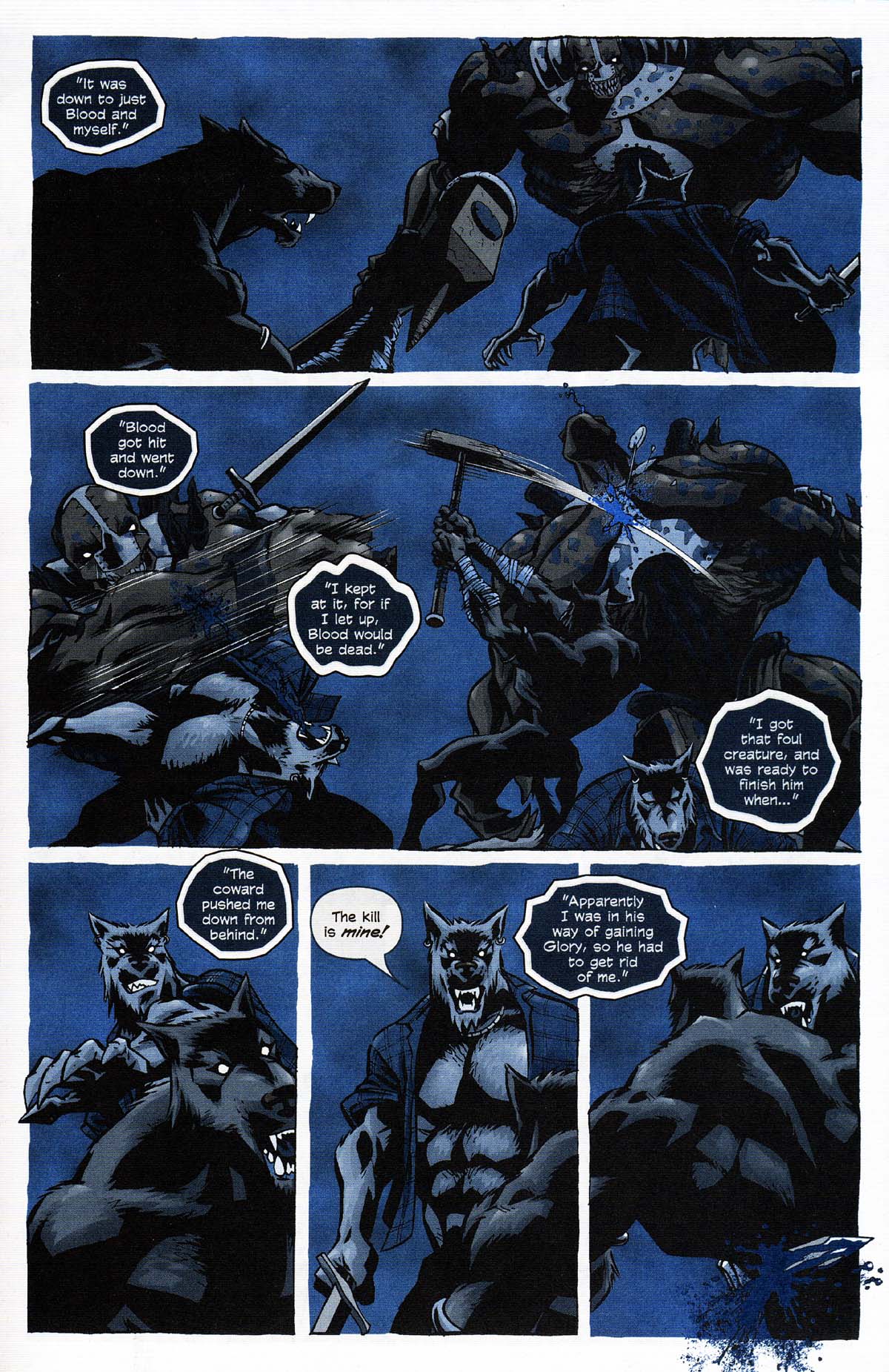Read online Werewolf the Apocalypse comic -  Issue # Get of Fenris - 39