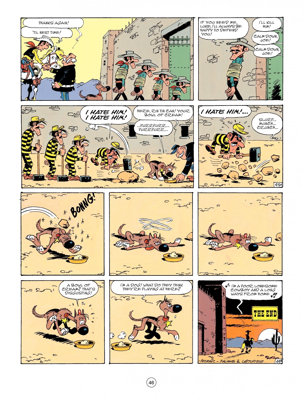 Read online A Lucky Luke Adventure comic -  Issue #49 - 46