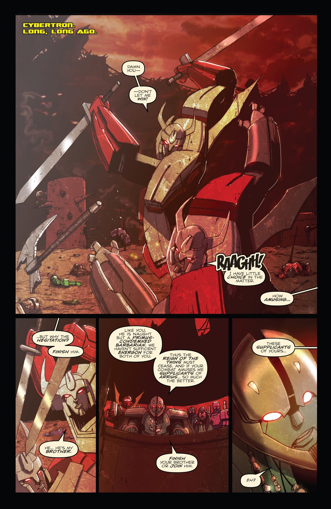 Read online Optimus Prime comic -  Issue #10 - 8