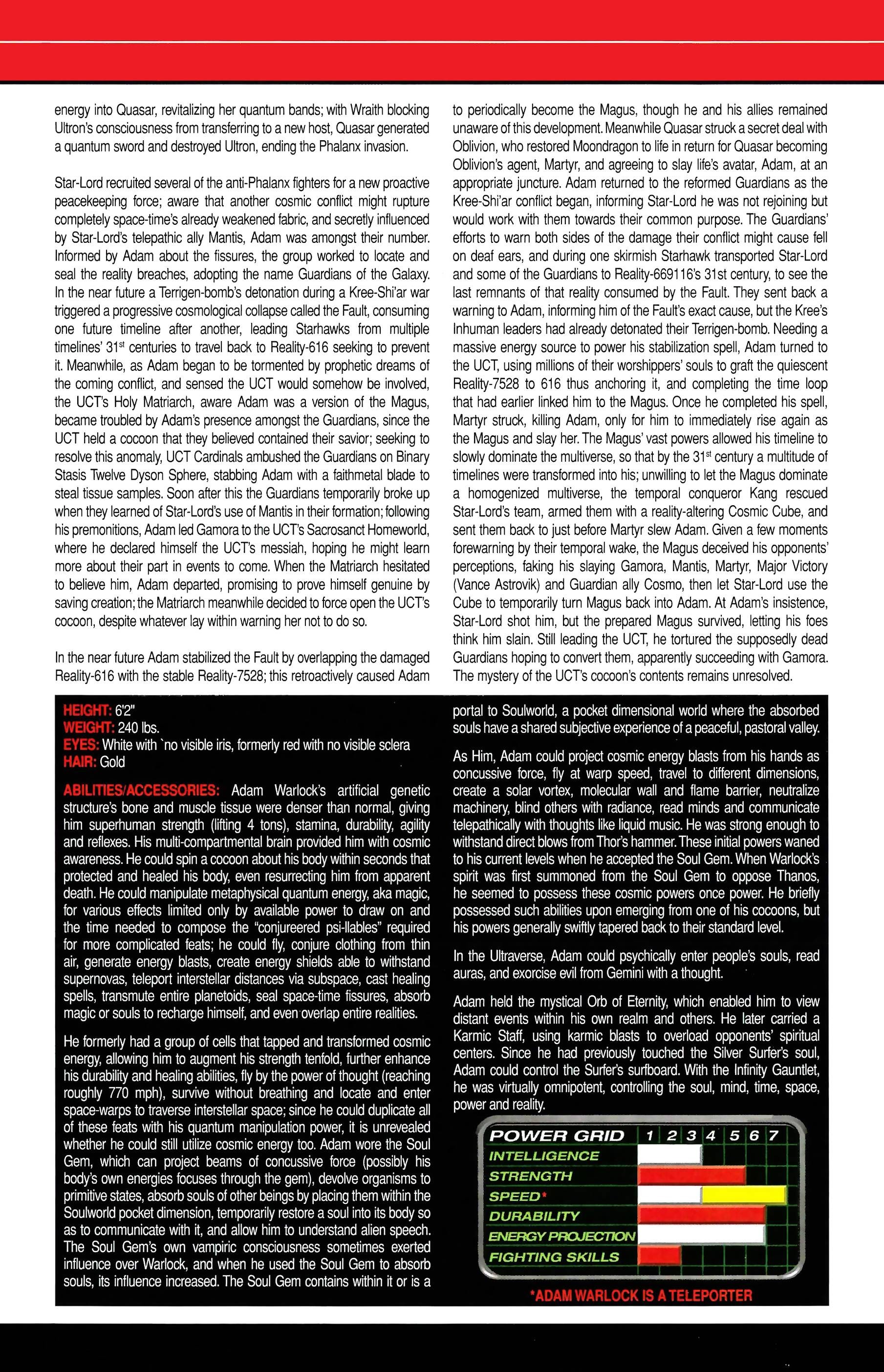 Read online Official Handbook of the Marvel Universe A to Z comic -  Issue # TPB 13 (Part 1) - 42