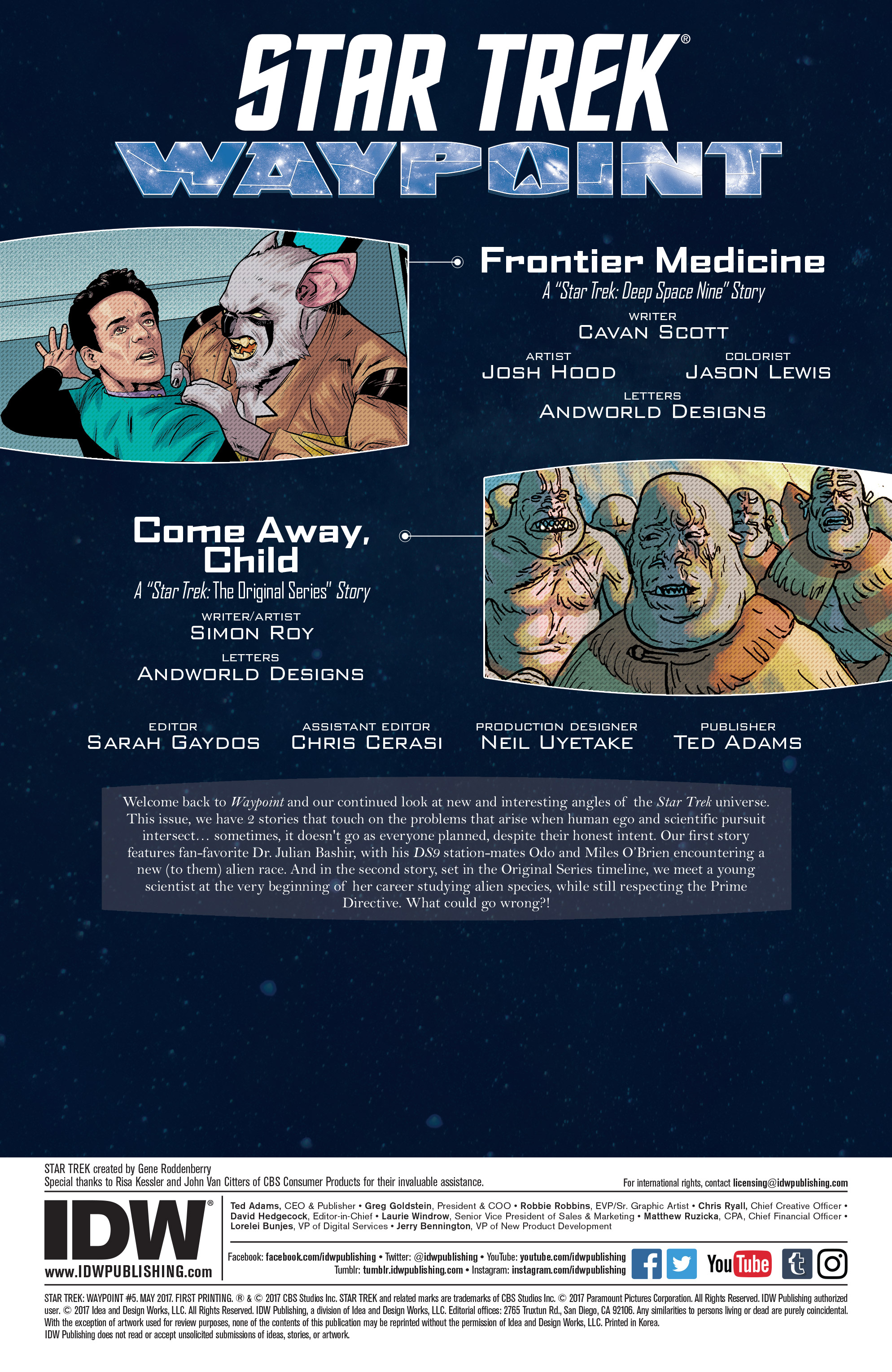 Read online Star Trek: Waypoint comic -  Issue #5 - 2