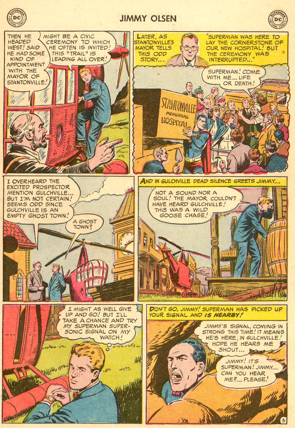 Read online Superman's Pal Jimmy Olsen comic -  Issue #4 - 7