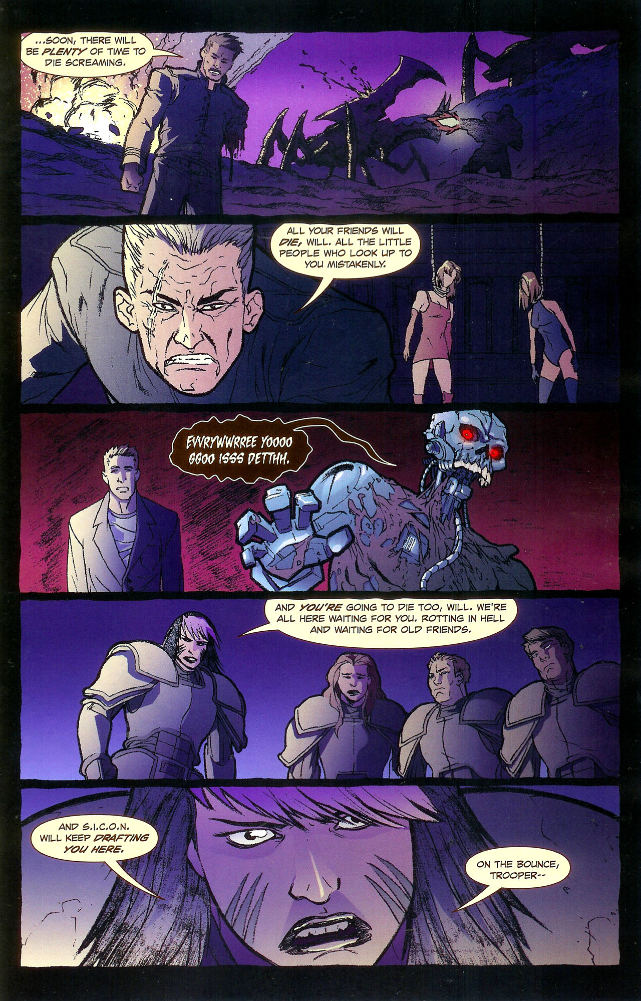 Read online Starship Troopers (2007) comic -  Issue #2 - 5