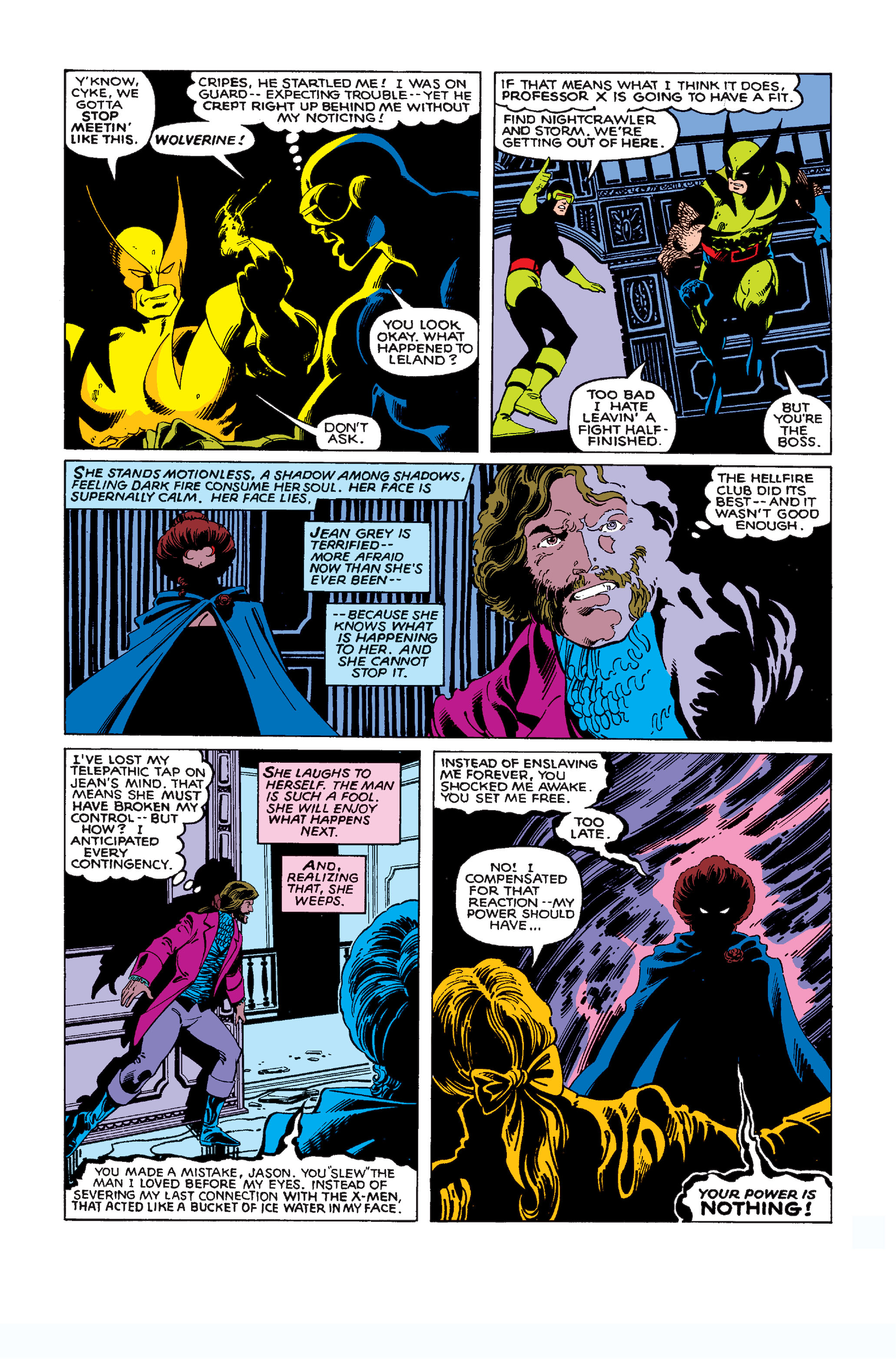 Read online X-Men: The Dark Phoenix Saga comic -  Issue # TPB - 105