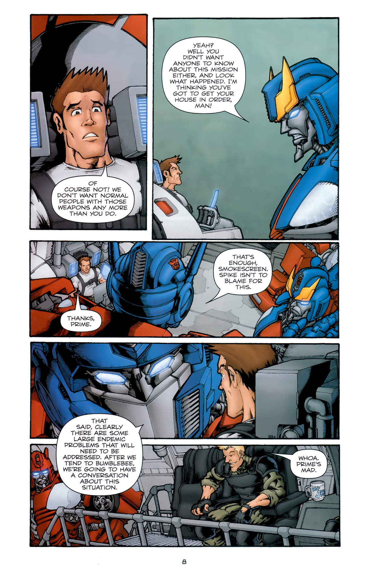 Read online The Transformers (2009) comic -  Issue #14 - 11