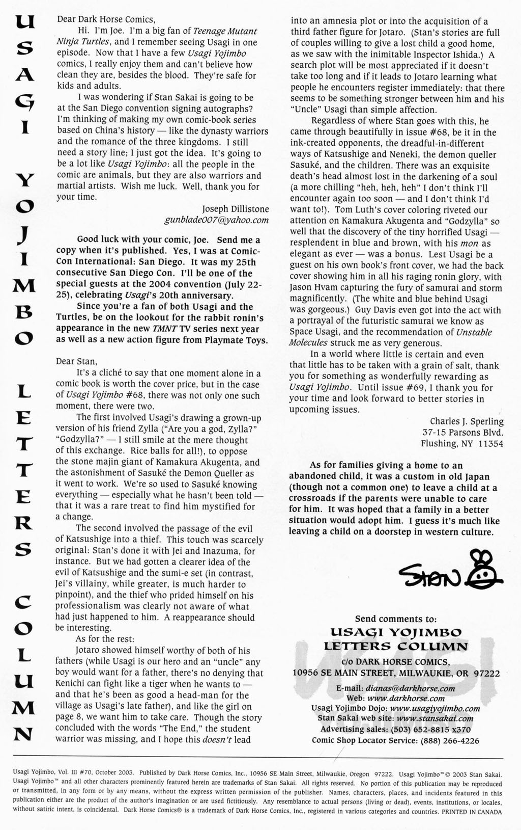 Read online Usagi Yojimbo (1996) comic -  Issue #70 - 26