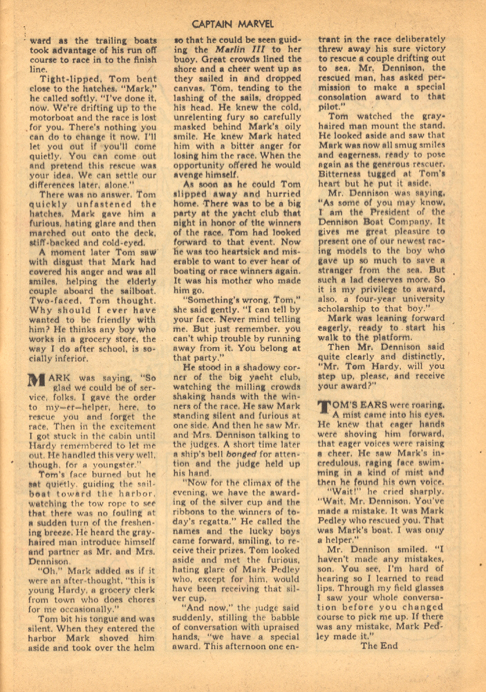 Read online Captain Marvel Adventures comic -  Issue #62 - 41