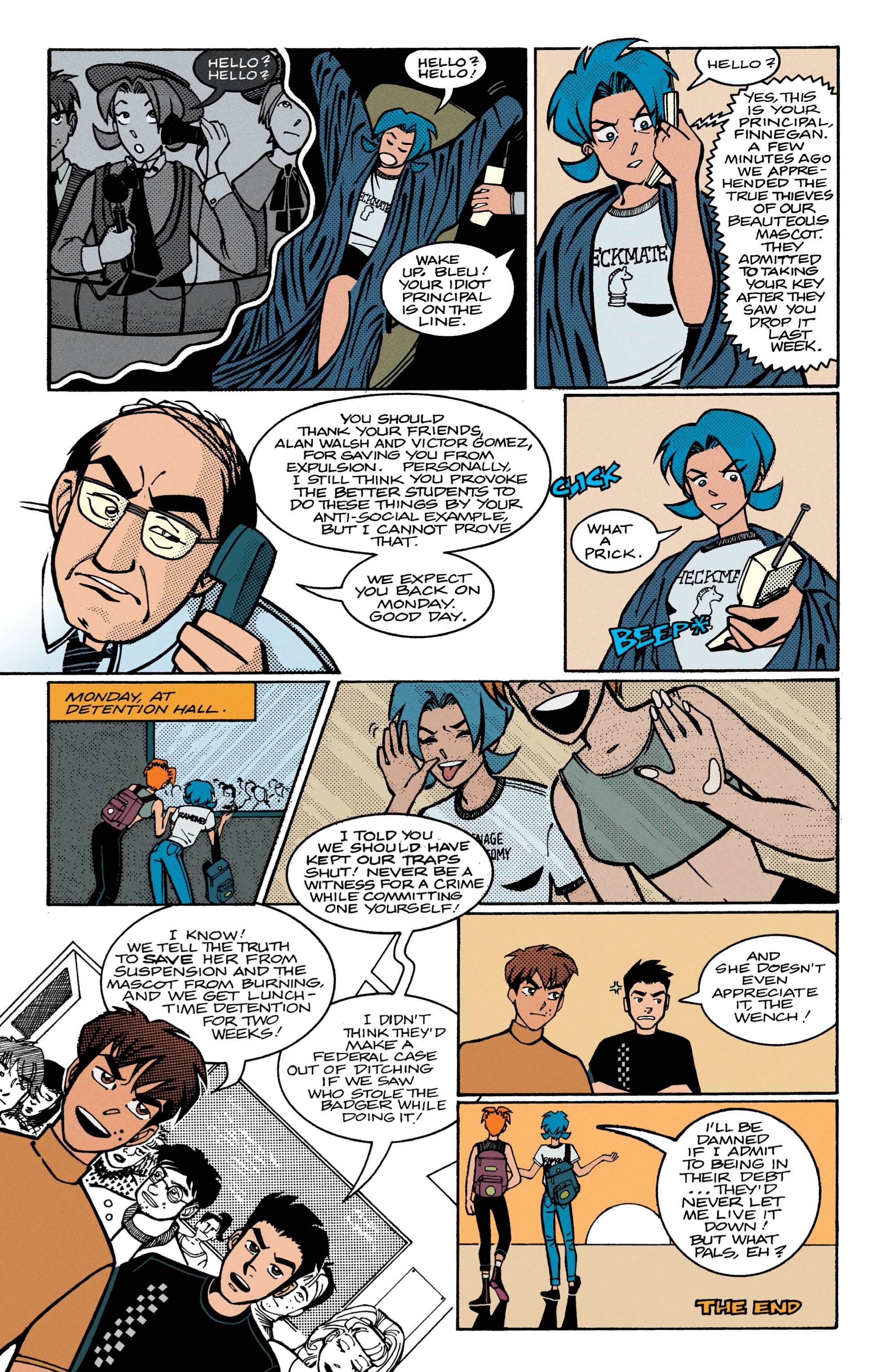 Read online Blue Monday comic -  Issue # TPB 1 - 130