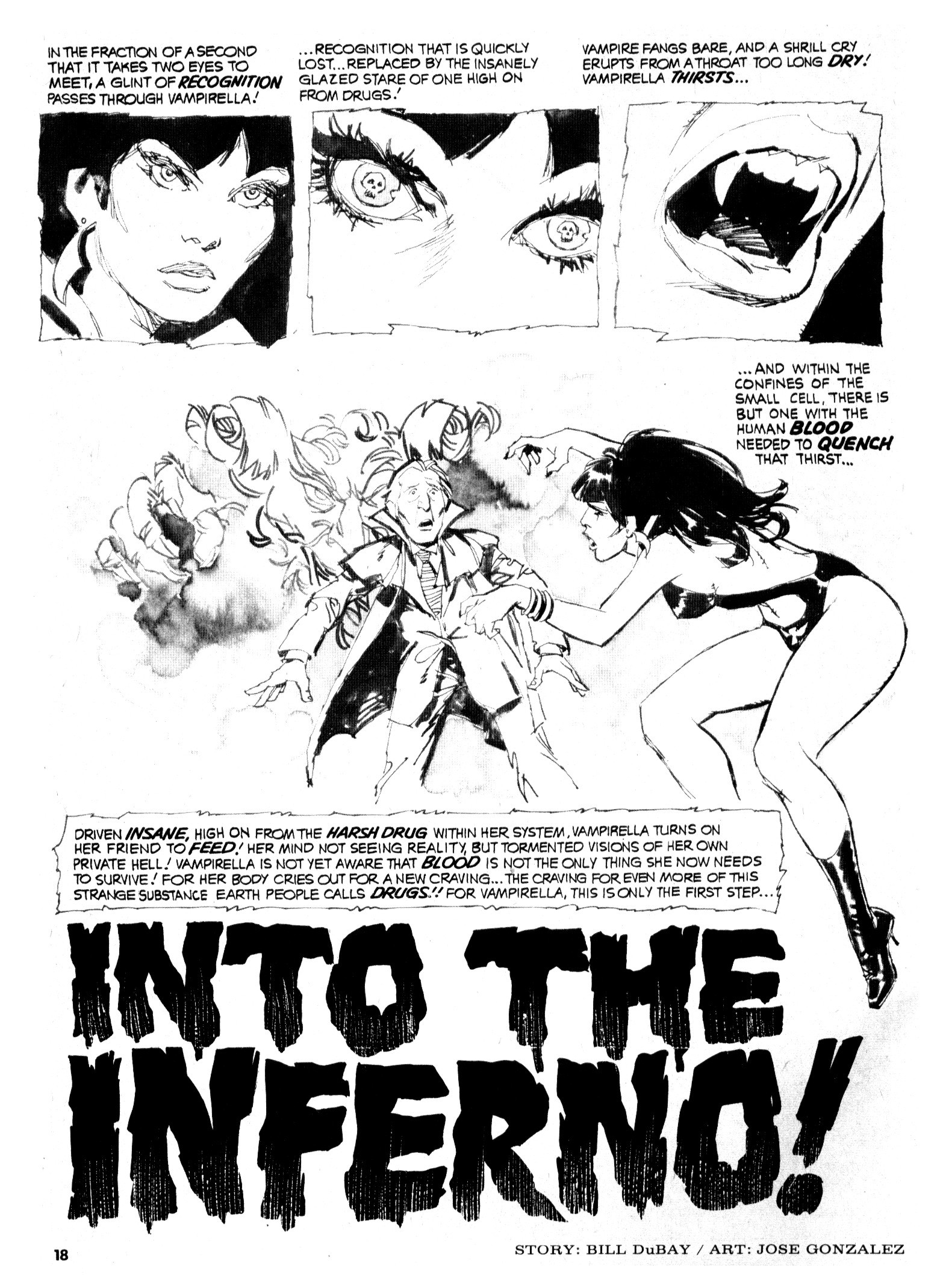 Read online Vampirella (1969) comic -  Issue #24 - 18