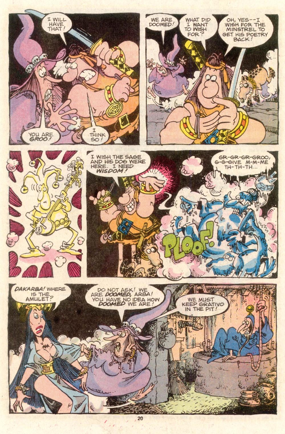 Read online Sergio Aragonés Groo the Wanderer comic -  Issue #36 - 21