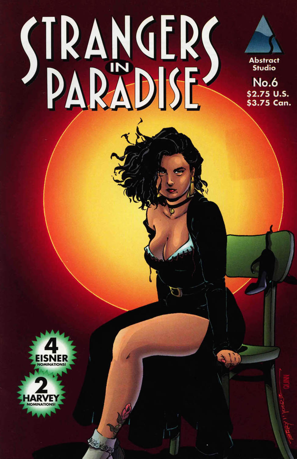 Read online Strangers in Paradise (1994) comic -  Issue #6 - 1