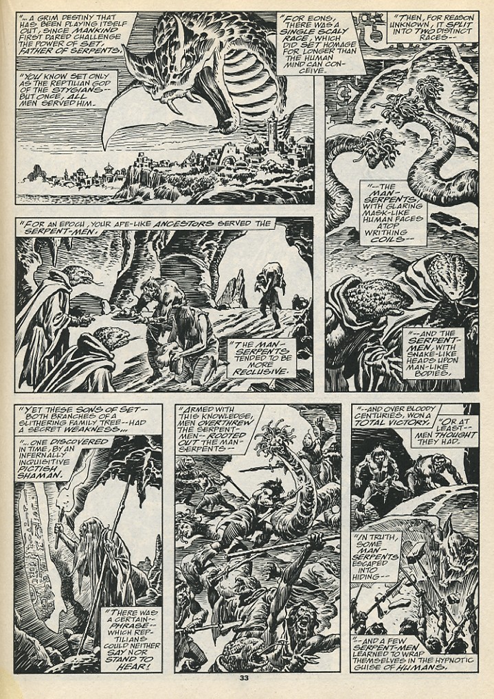 The Savage Sword Of Conan issue 192 - Page 35