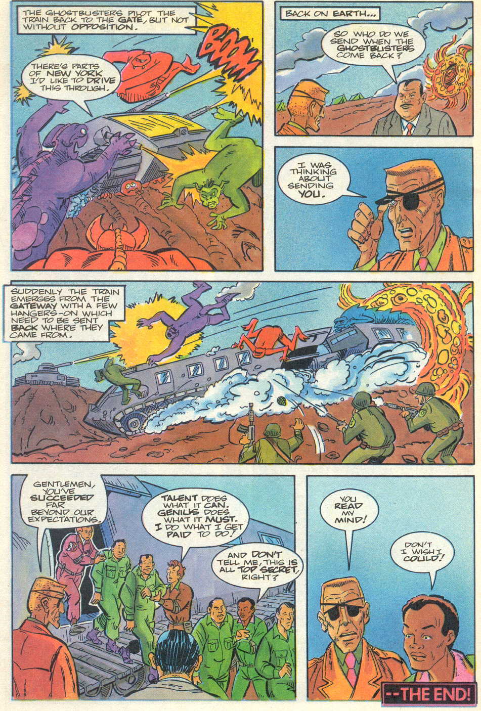 Read online Real Ghostbusters comic -  Issue #25 - 26