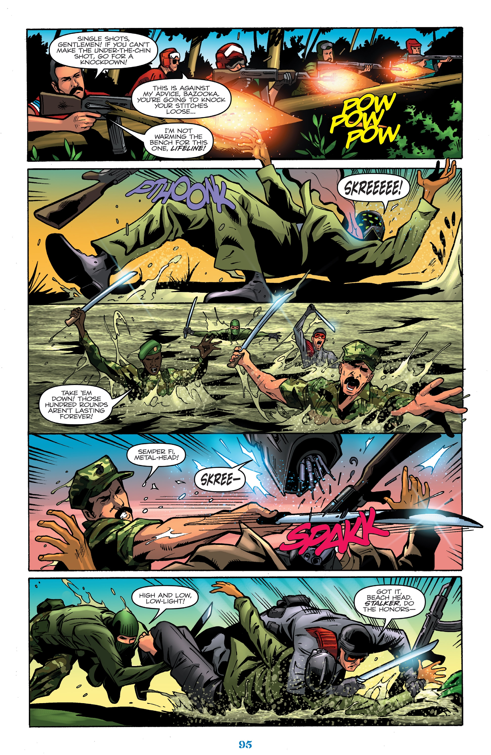 Read online Classic G.I. Joe comic -  Issue # TPB 20 (Part 1) - 97