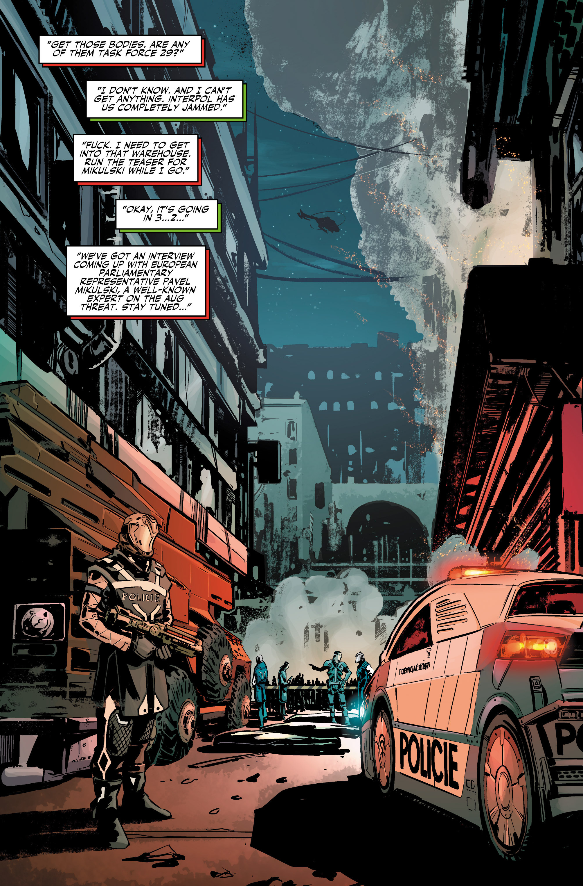 Read online Deus Ex: Children's Crusade comic -  Issue #2 - 5