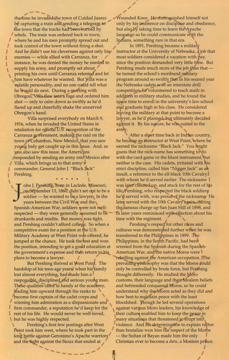 Read online Young Indiana Jones Chronicles comic -  Issue #2 - 28