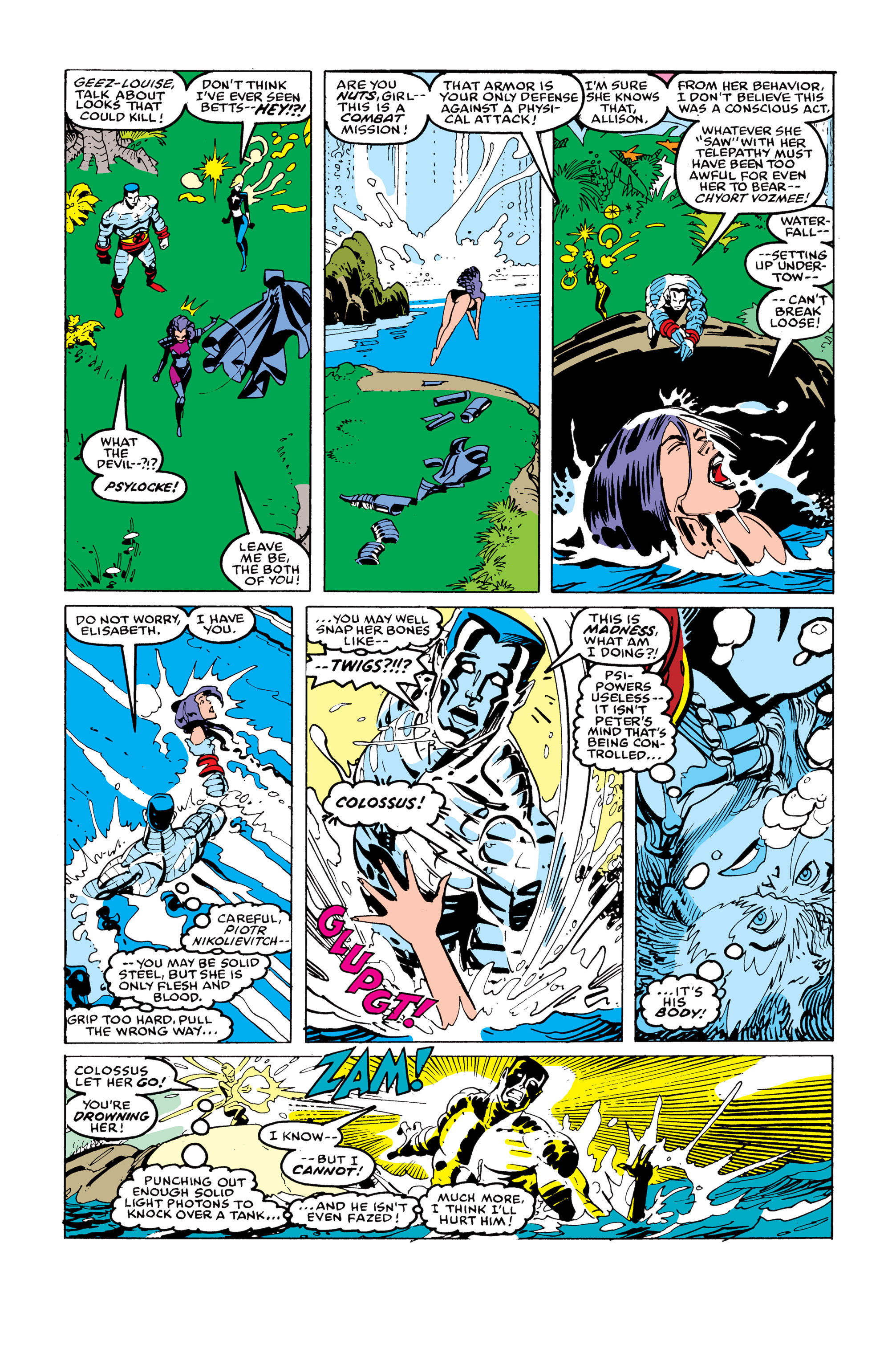 Read online Uncanny X-Men (1963) comic -  Issue #250 - 10