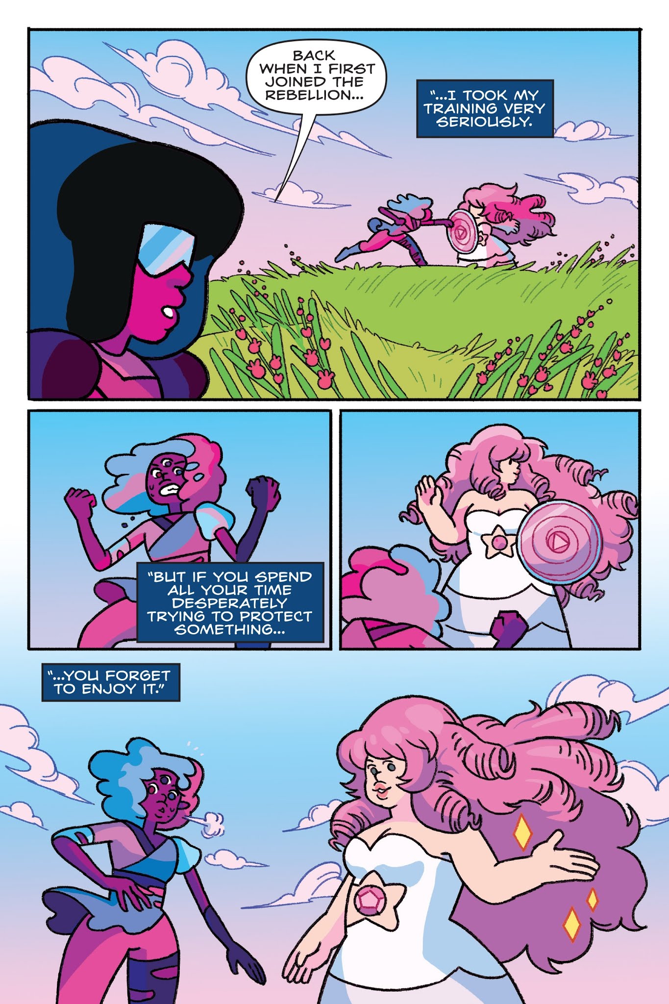 Read online Steven Universe: Anti-Gravity comic -  Issue # TPB - 89