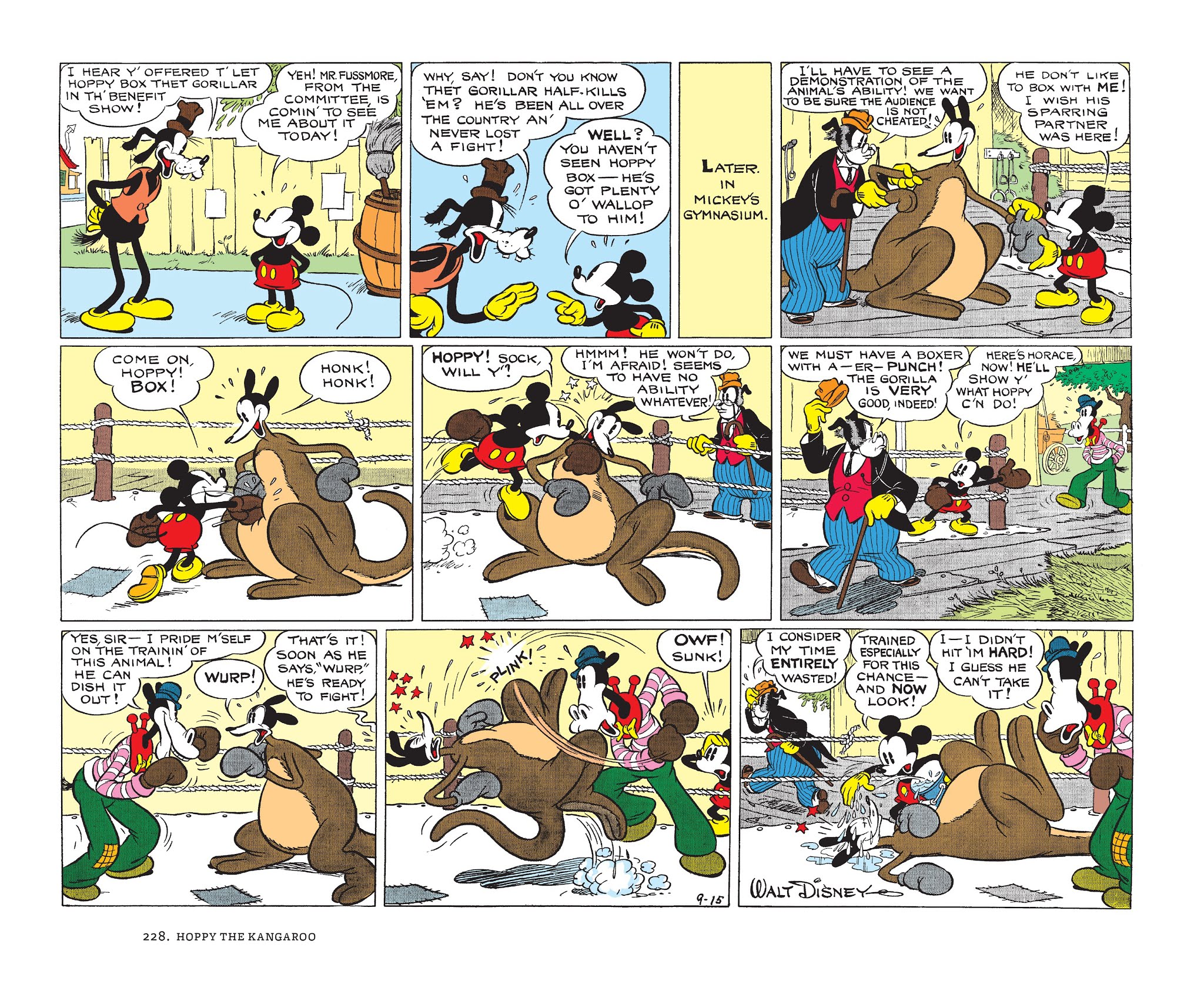 Read online Walt Disney's Mickey Mouse Color Sundays comic -  Issue # TPB 1 (Part 3) - 28