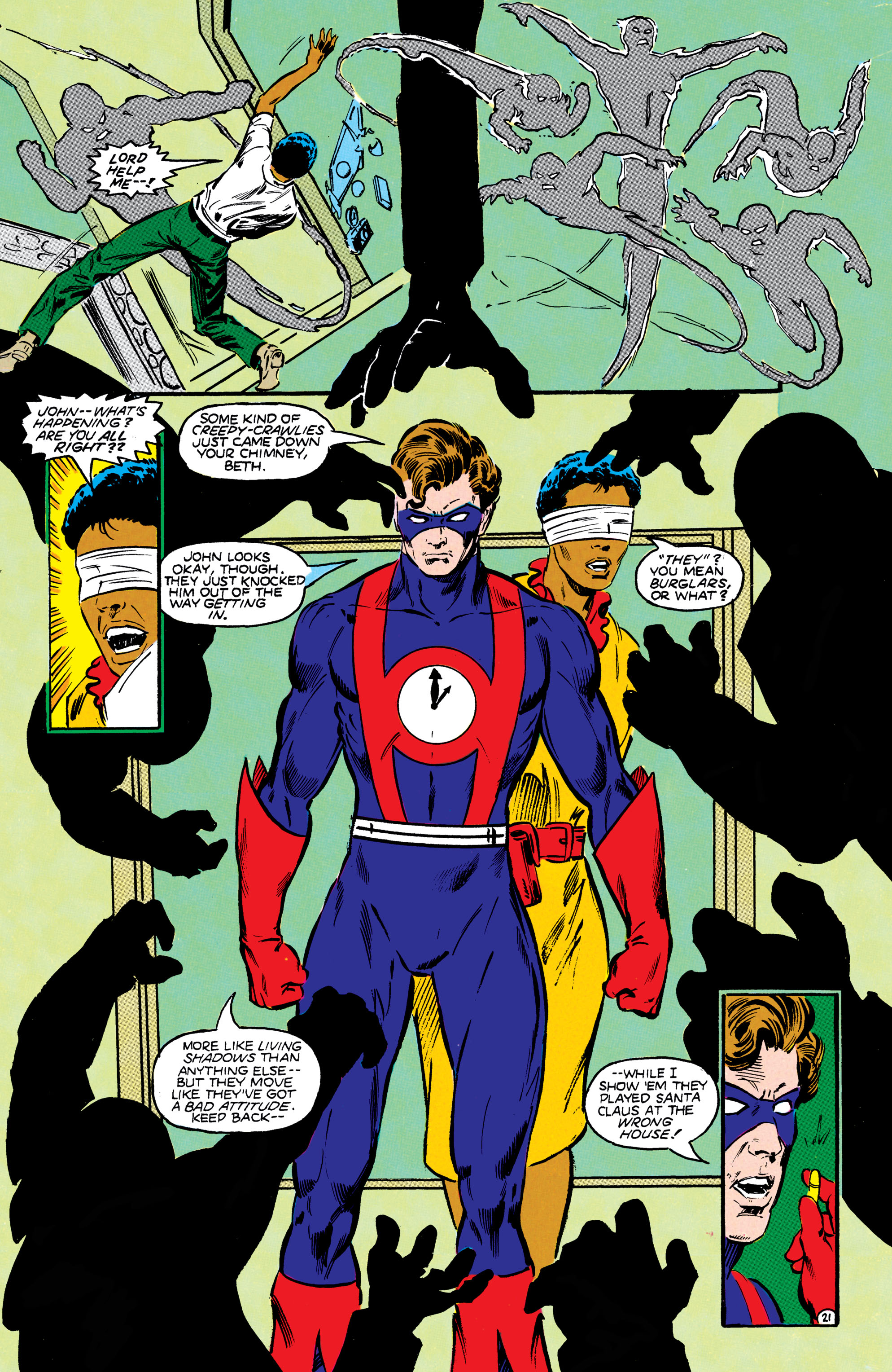 Read online Infinity Inc. (1984) comic -  Issue #21 - 22