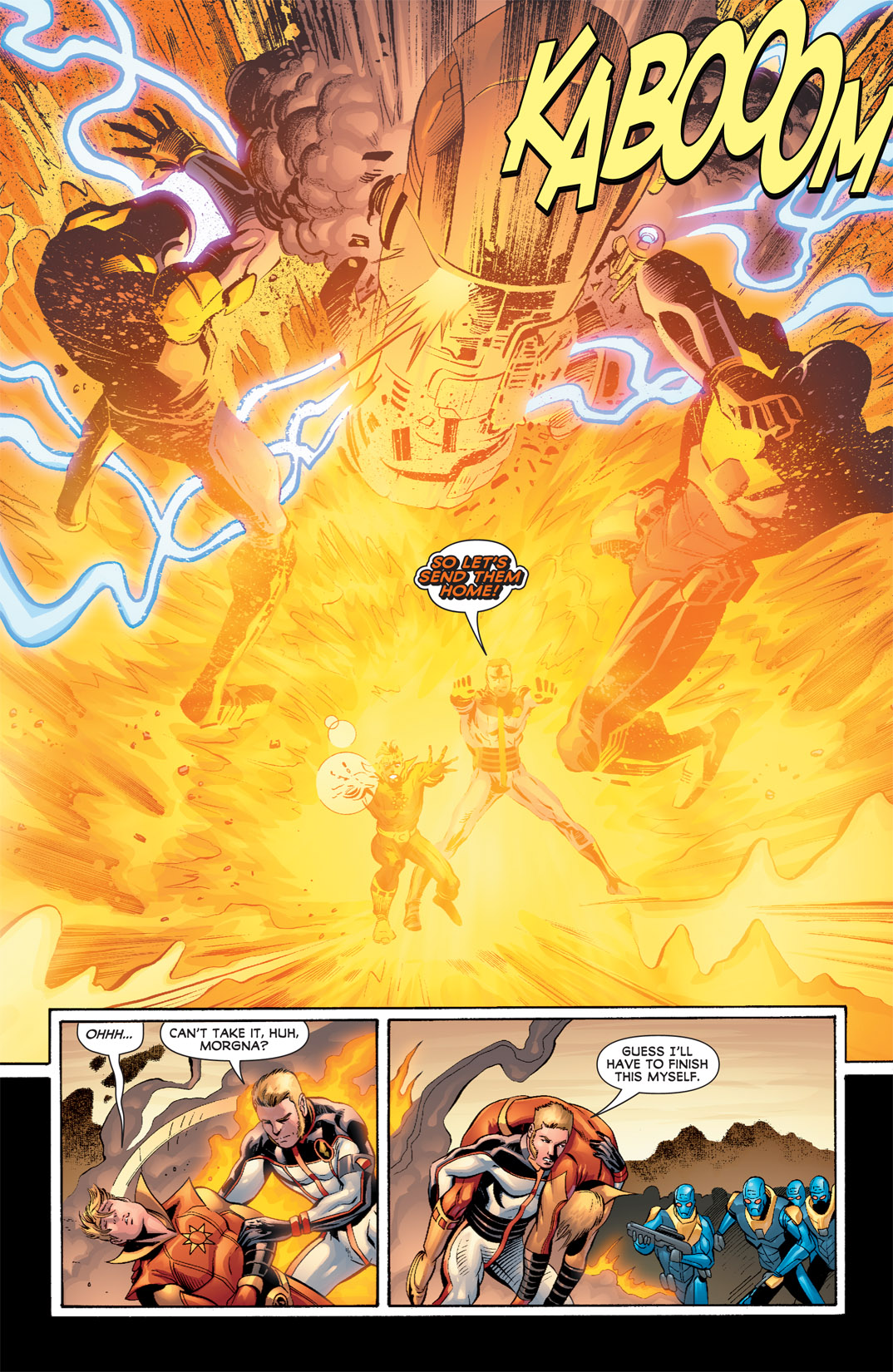 Read online Legion of Super-Heroes (2010) comic -  Issue #5 - 22
