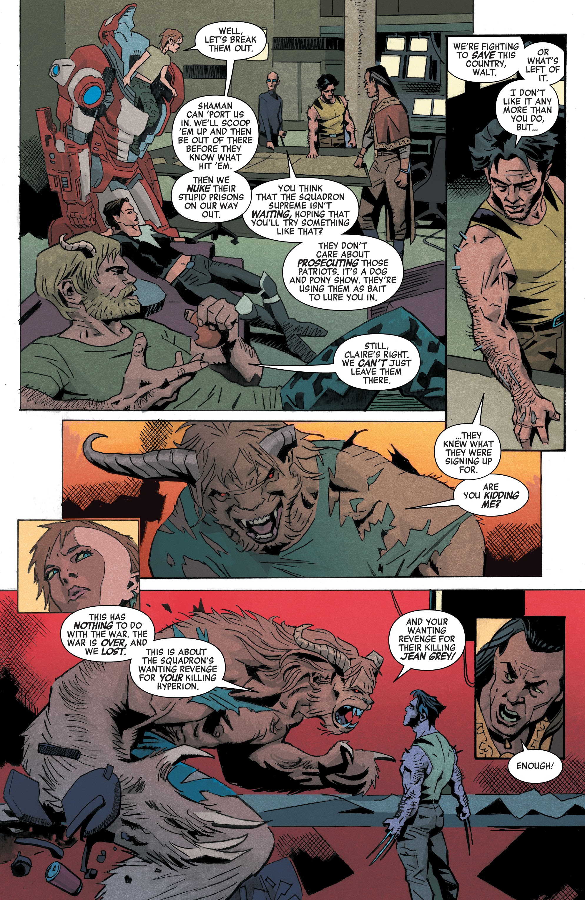 Read online Heroes Reborn: One-Shots comic -  Issue # Weapon X & Final Flight - 9