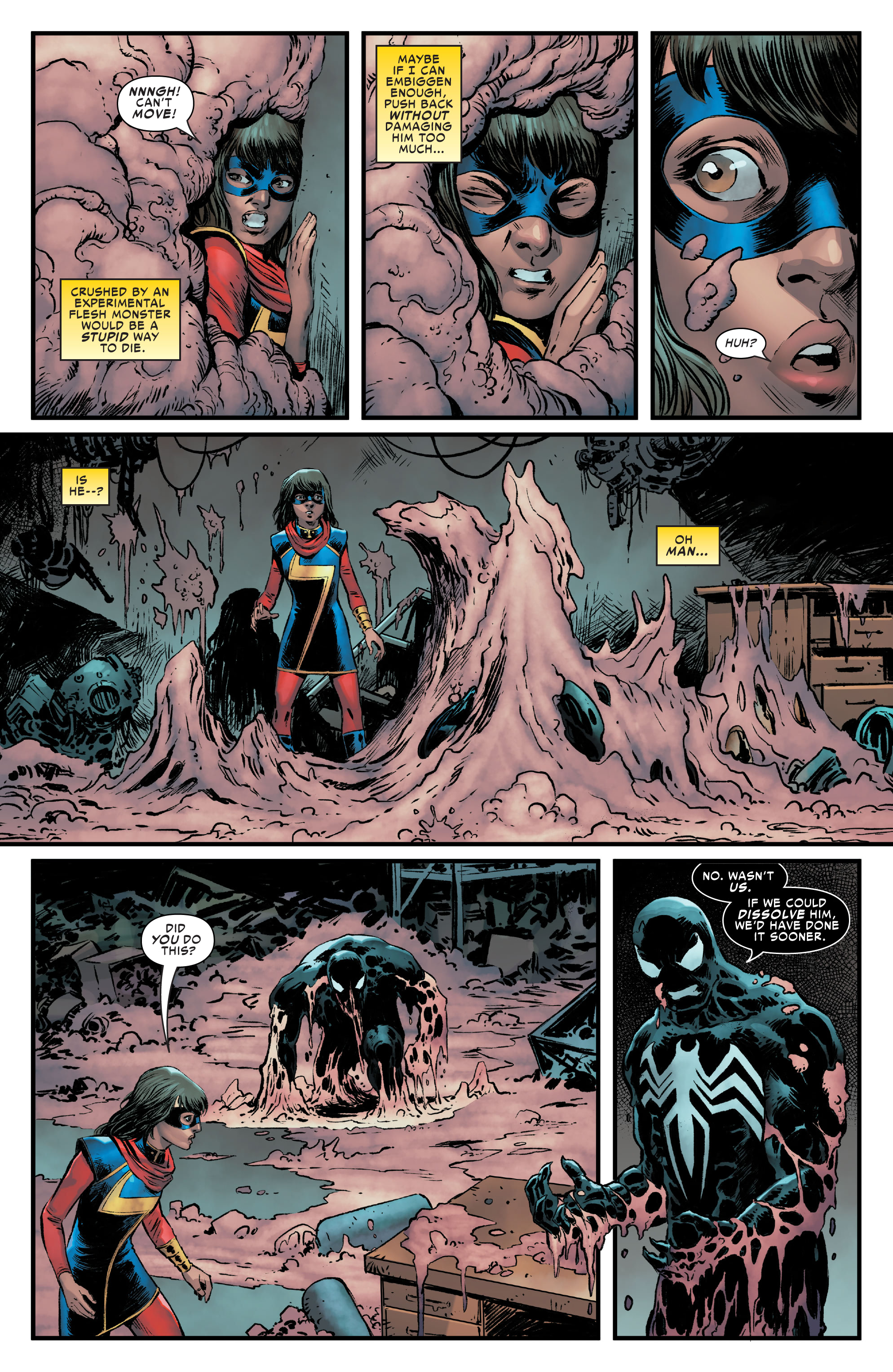 Read online Ms. Marvel & Venom comic -  Issue #1 - 20