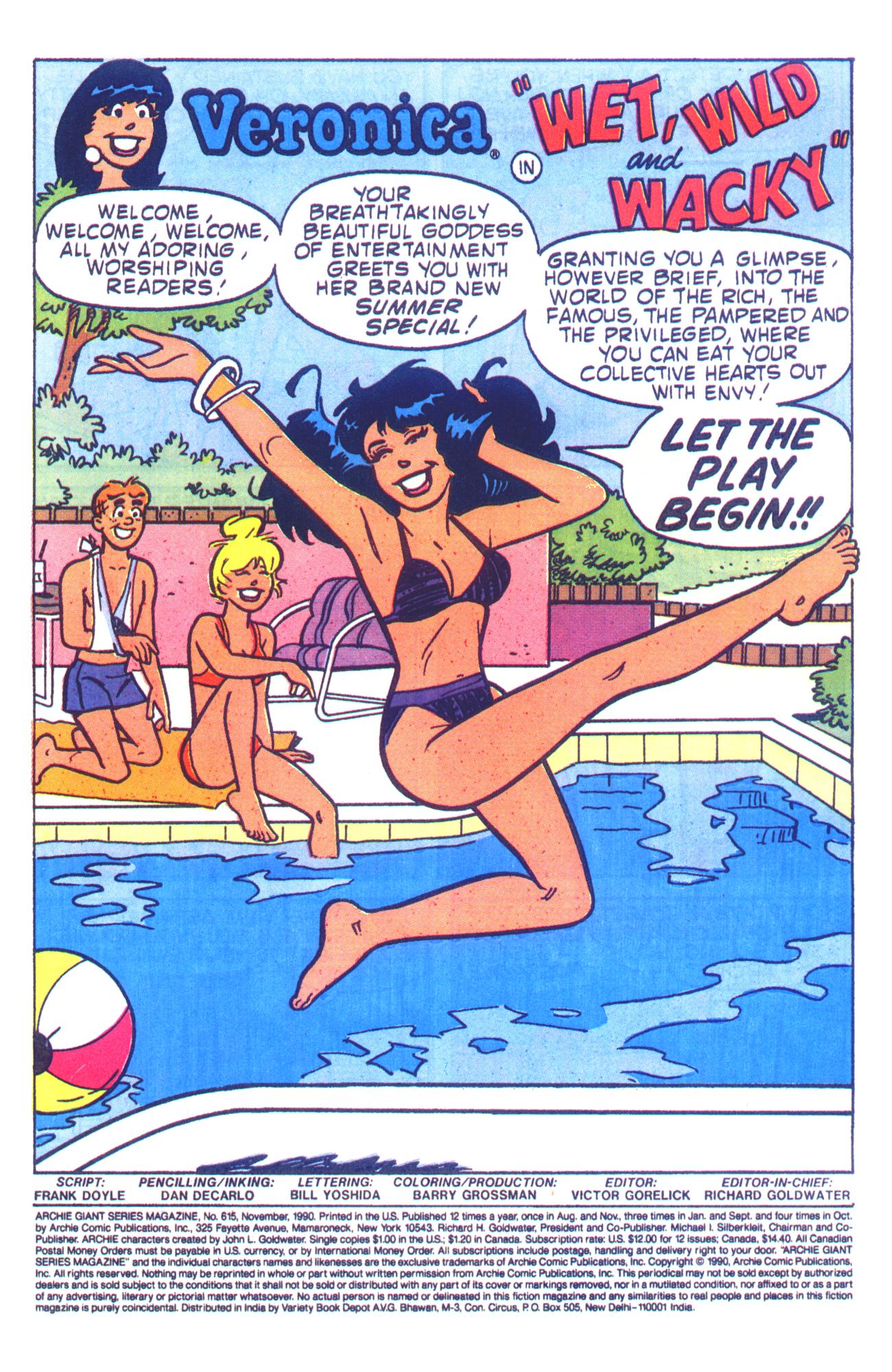 Read online Archie Giant Series Magazine comic -  Issue #615 - 3