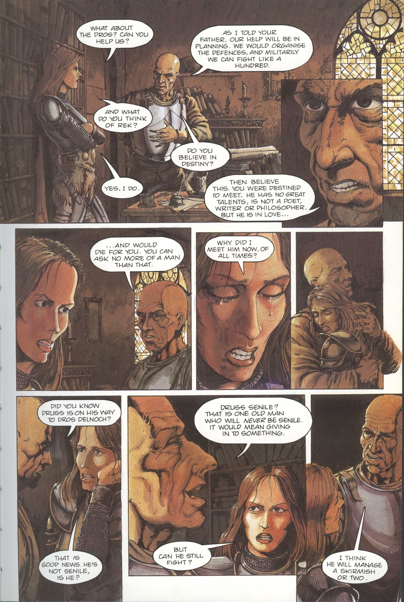 Read online David Gemmell's Legend: A Graphic Novel comic -  Issue # TPB - 20
