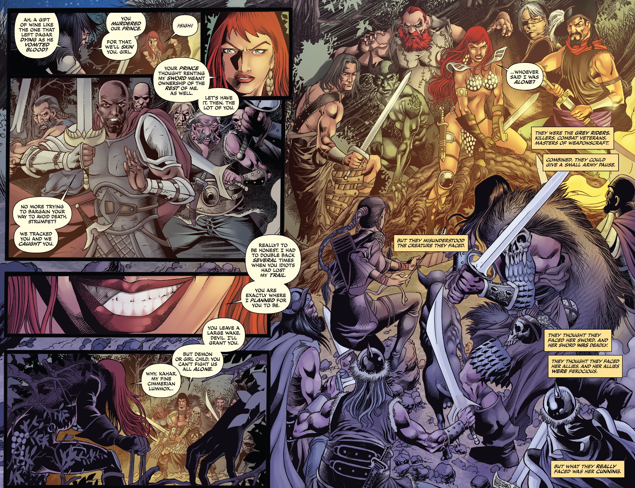 Read online Legends of Red Sonja comic -  Issue # TPB - 118