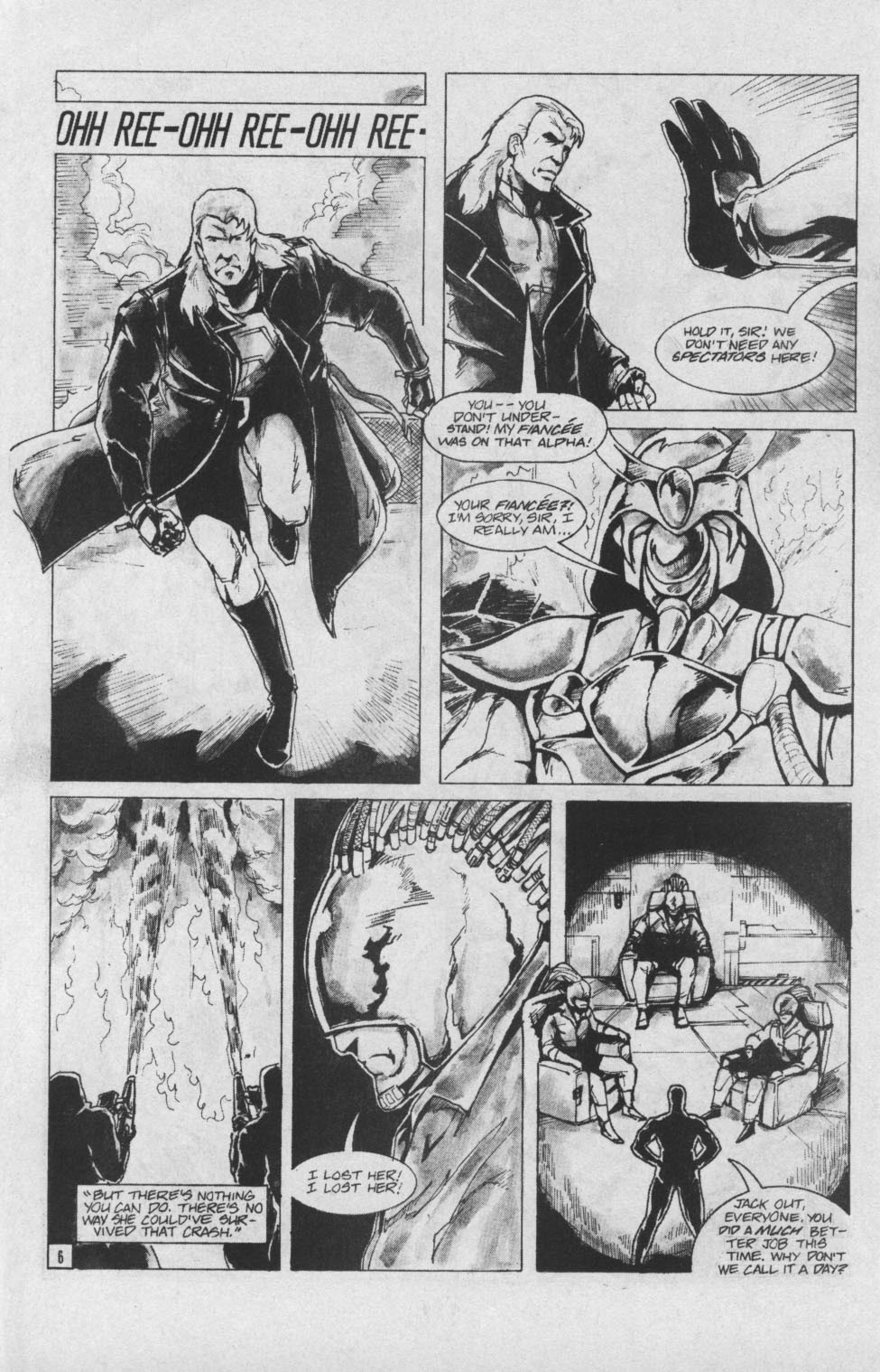 Read online Robotech II: The Sentinels - CyberPirates comic -  Issue #1 - 8