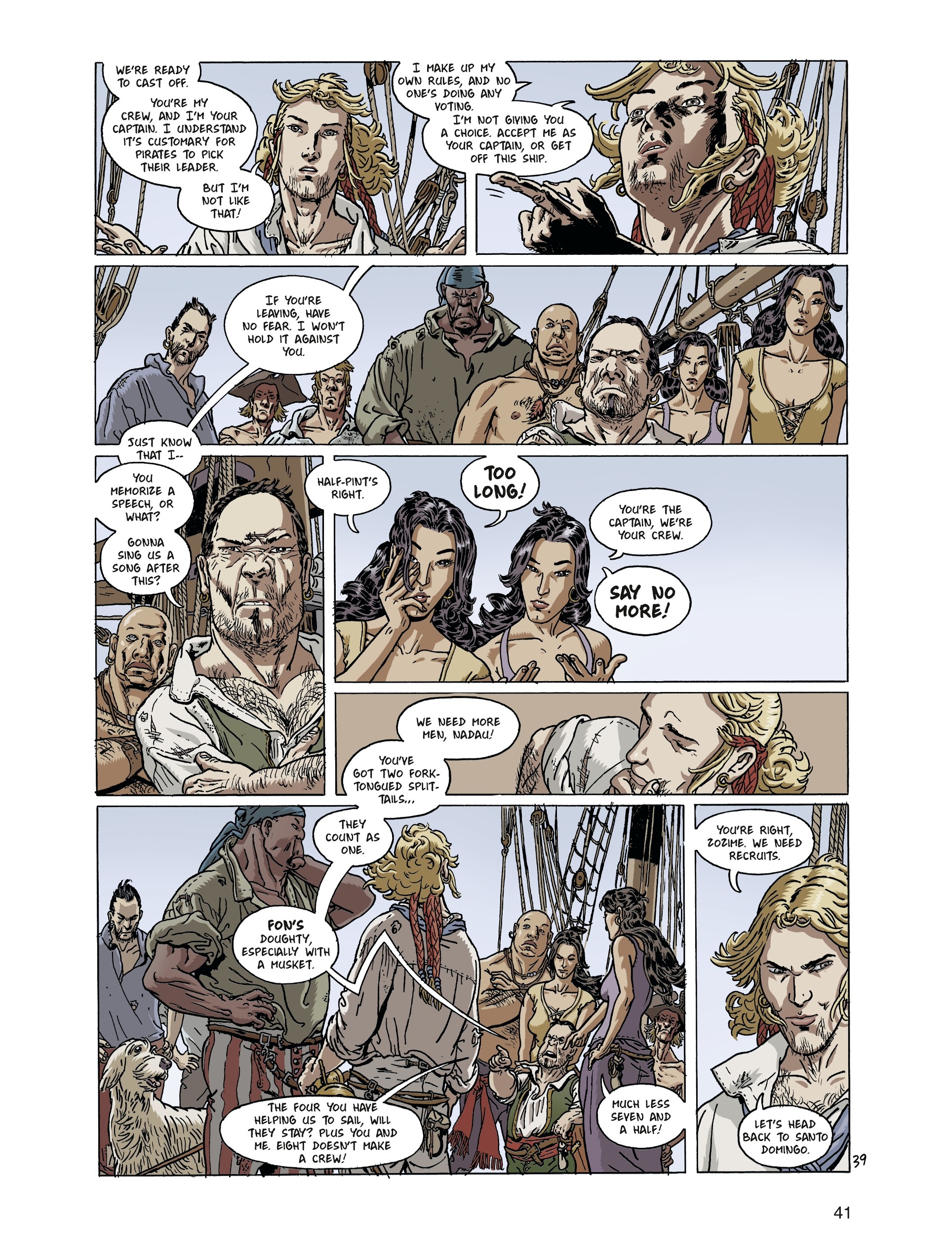 Read online Gypsies of the High Seas comic -  Issue # TPB 2 - 41