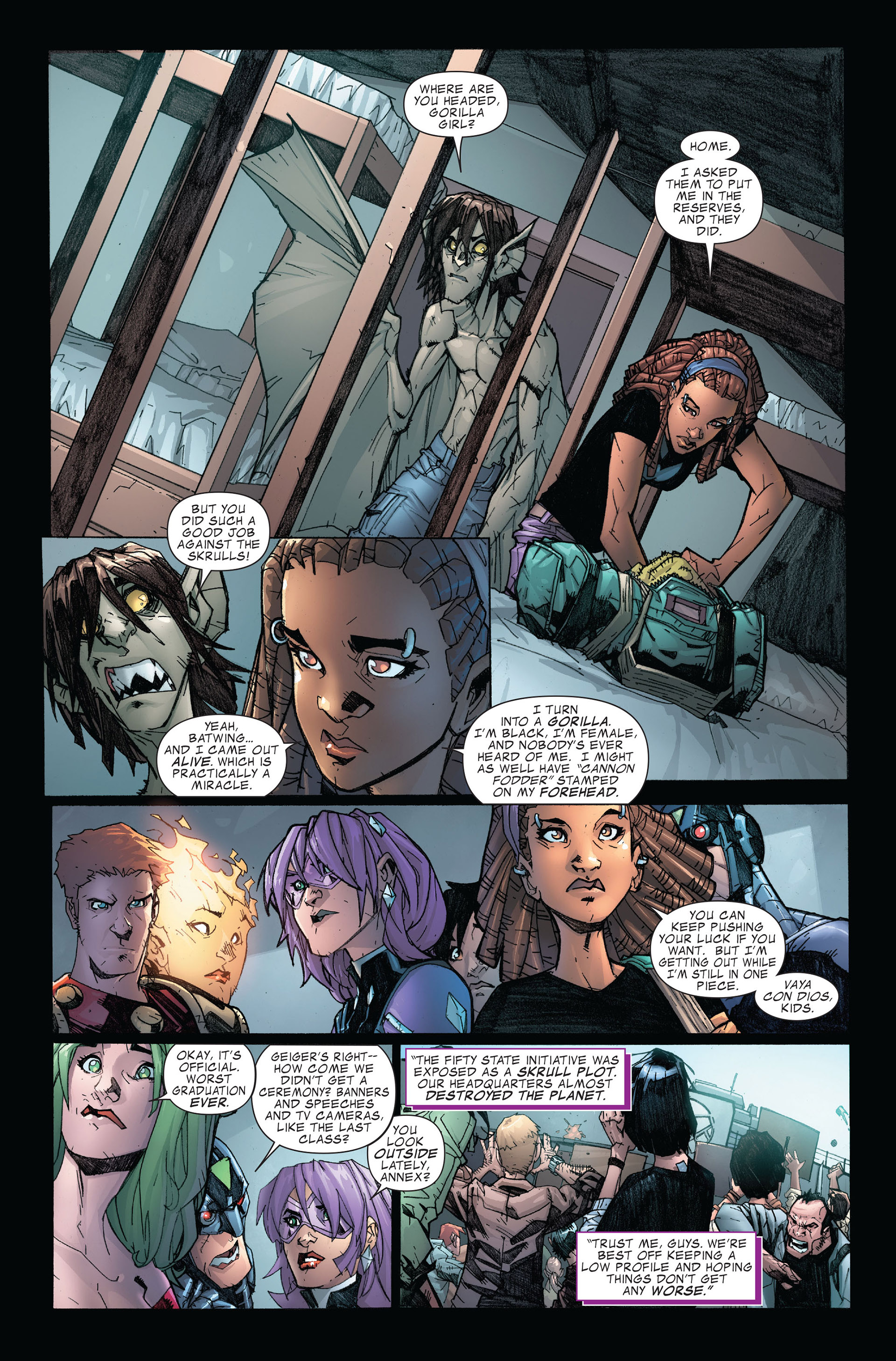 Read online Avengers: The Initiative comic -  Issue #21 - 9