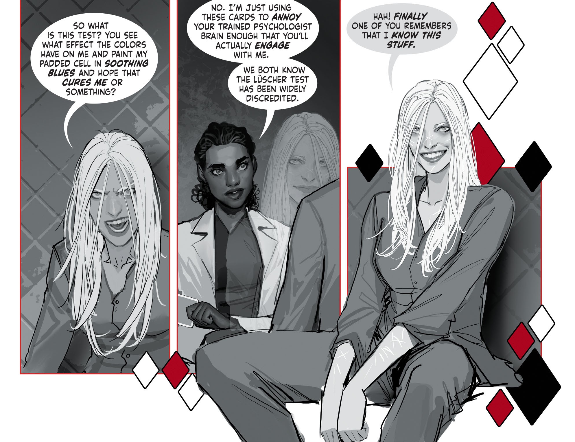 Read online Harley Quinn Black   White   Red comic -  Issue #1 - 5