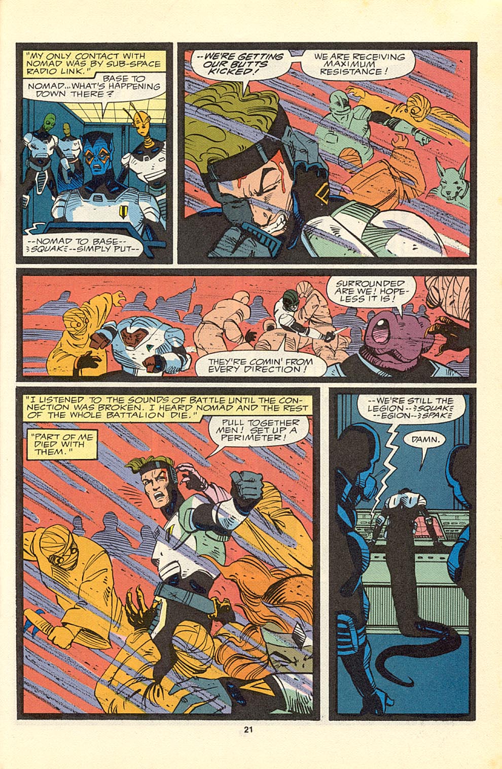 Read online Alien Legion (1987) comic -  Issue #1 - 23