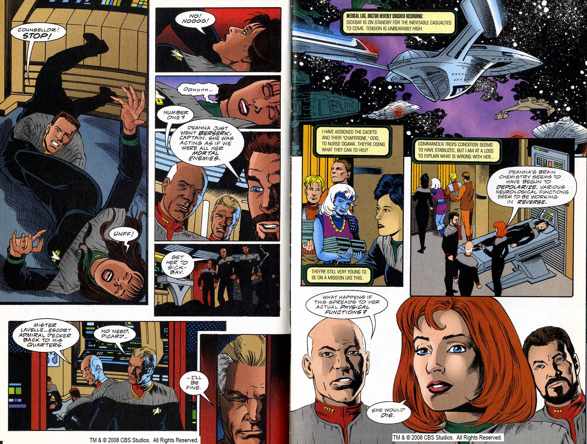 Read online Star Trek: Telepathy War comic -  Issue # Full - 61